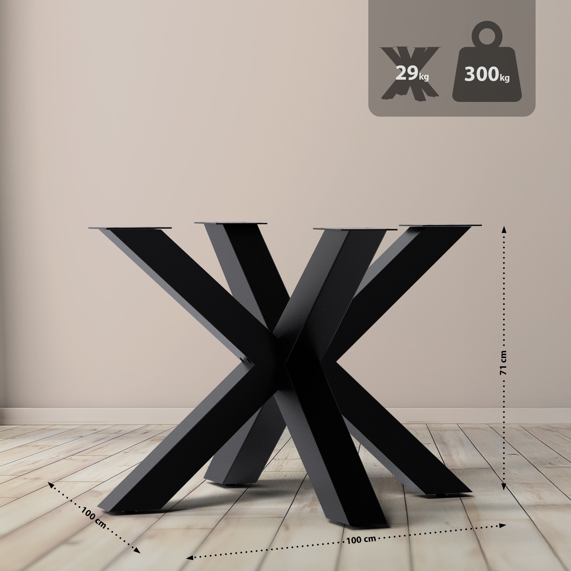 Pieds de table Harlan