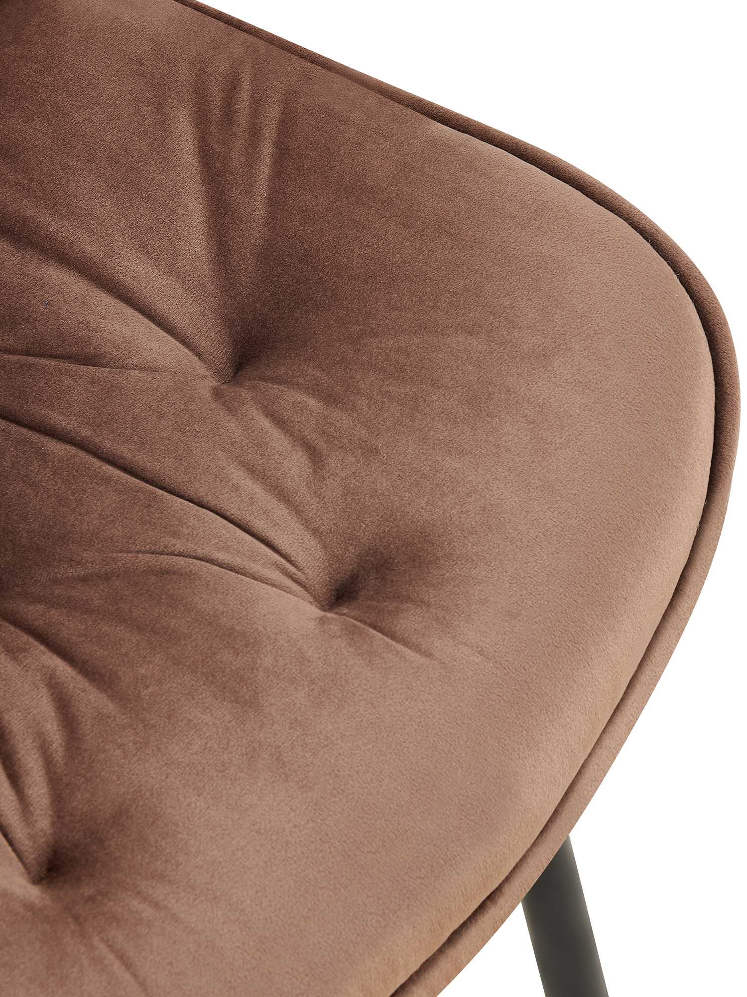 Lot de 2 chaises de salle à manger Wallace velours
