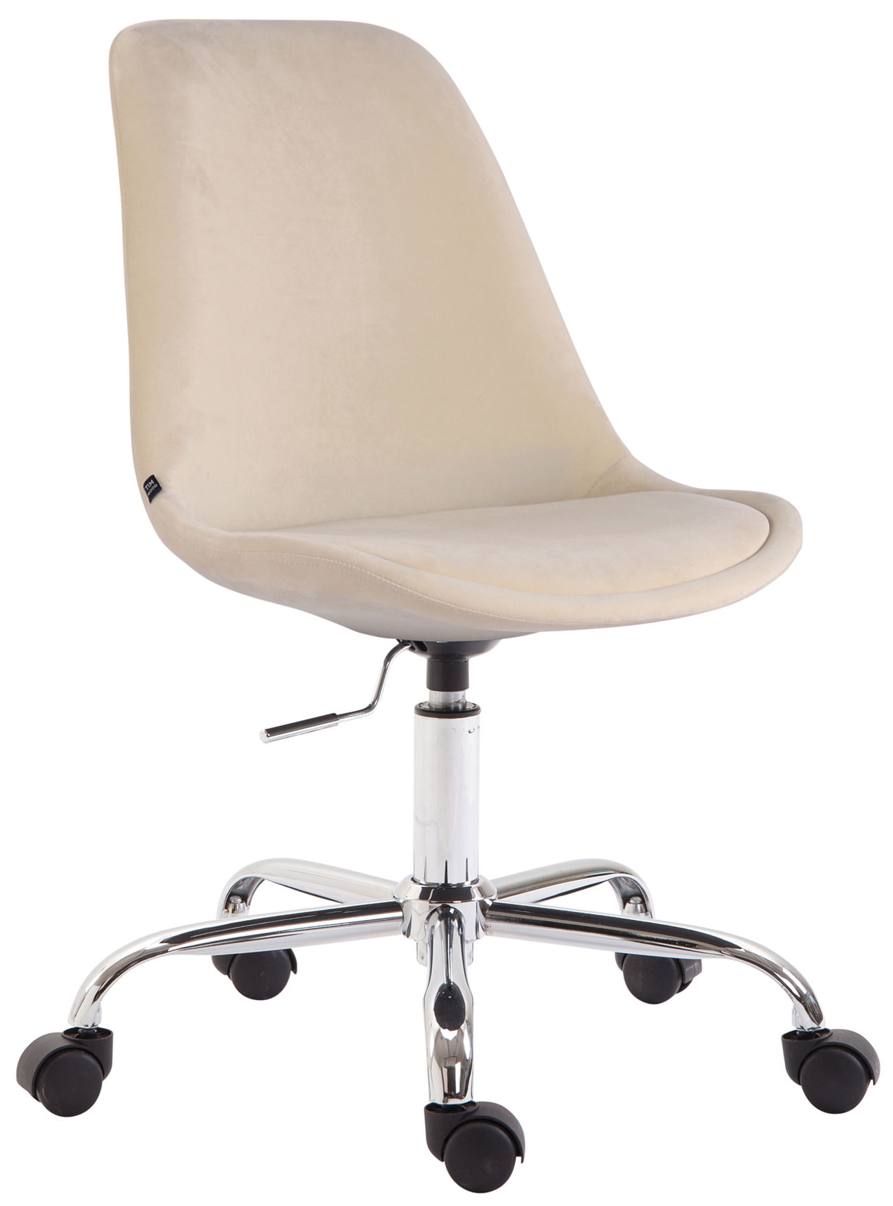 Chaise de bureau Toulouse en velours