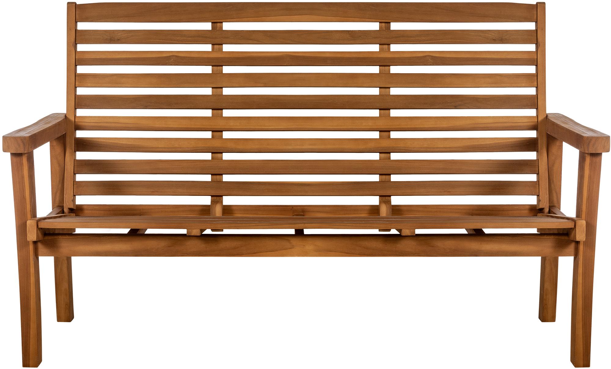 Banc en teck Nicosia avec dossier inclinable