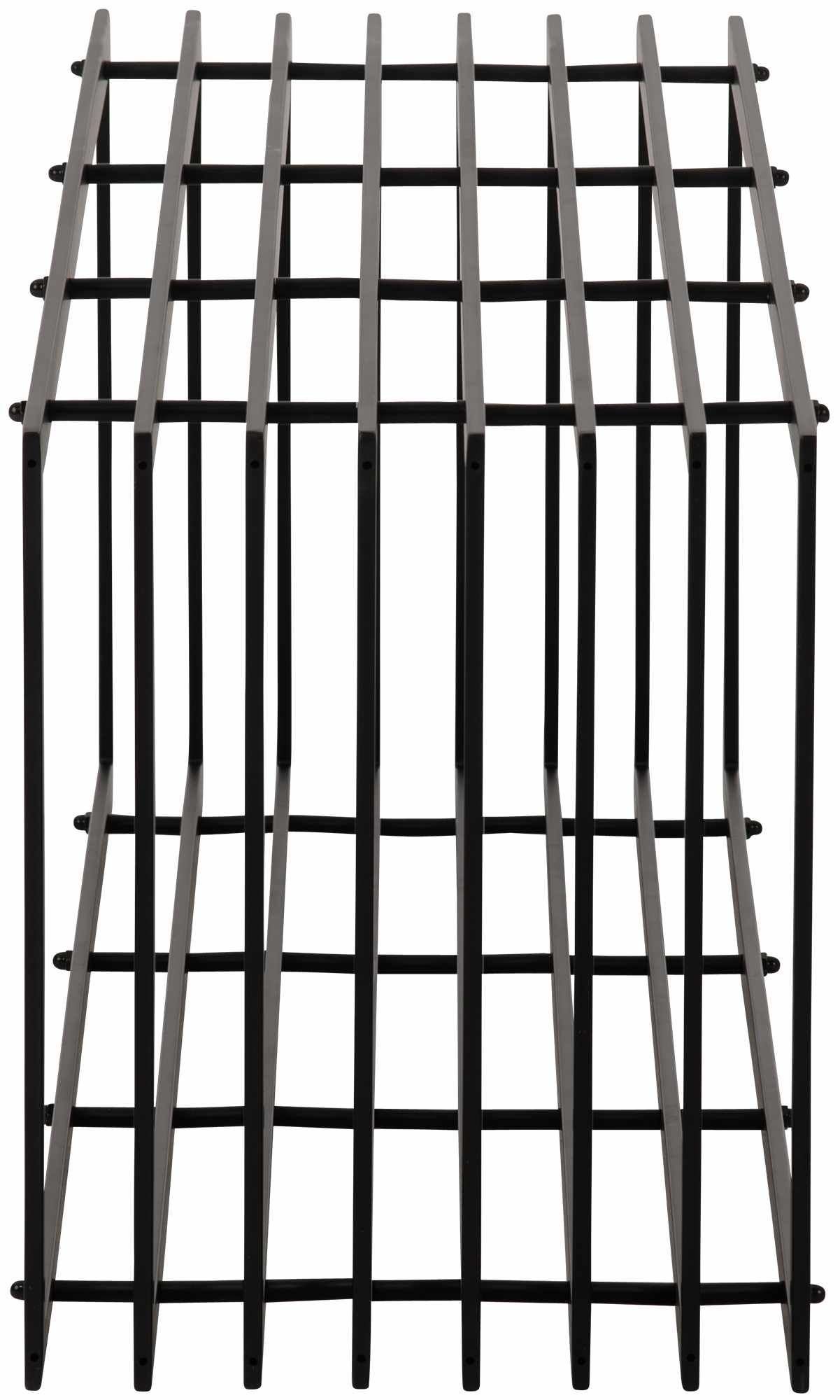 Porte-bûches Irving Noir mat