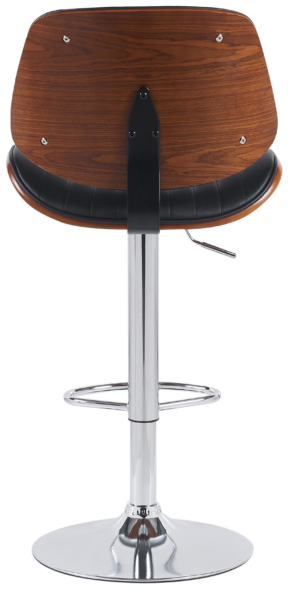 Lot de 2 tabourets de bar Clawson en similicuir
