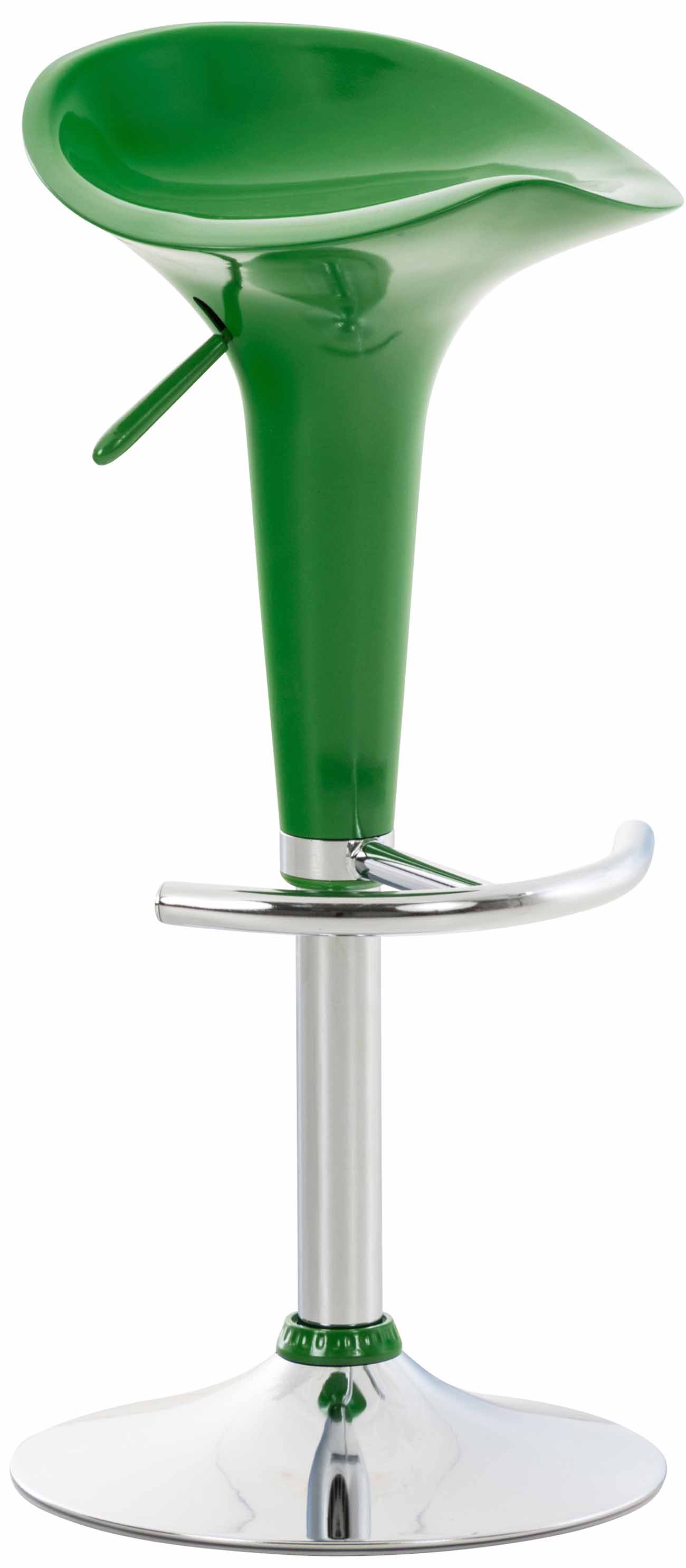 Tabouret de bar Saddle avec Assise en p^lastique pied en métal