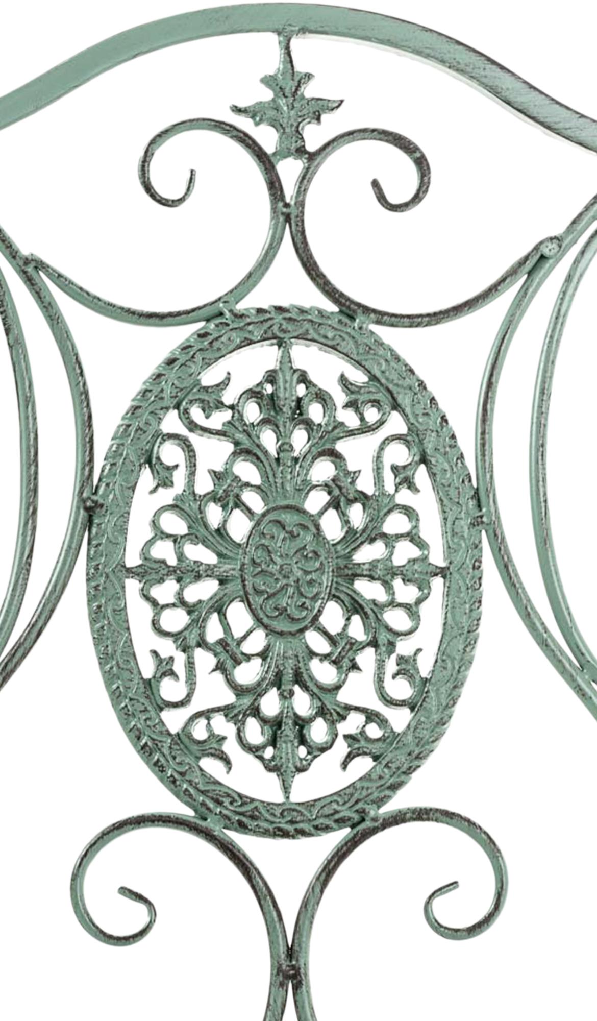 Chaise de jardin en métal Sibell