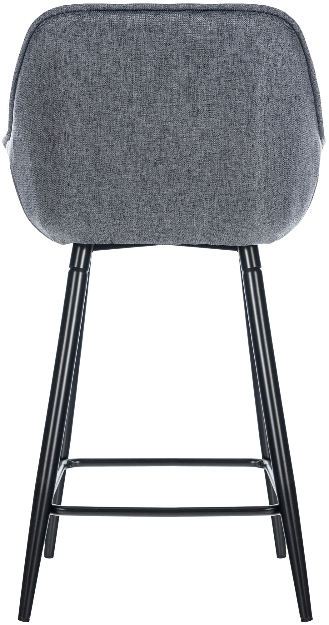 Lot de 2 Tabourets de bar Gibson avec Pieds en Métal