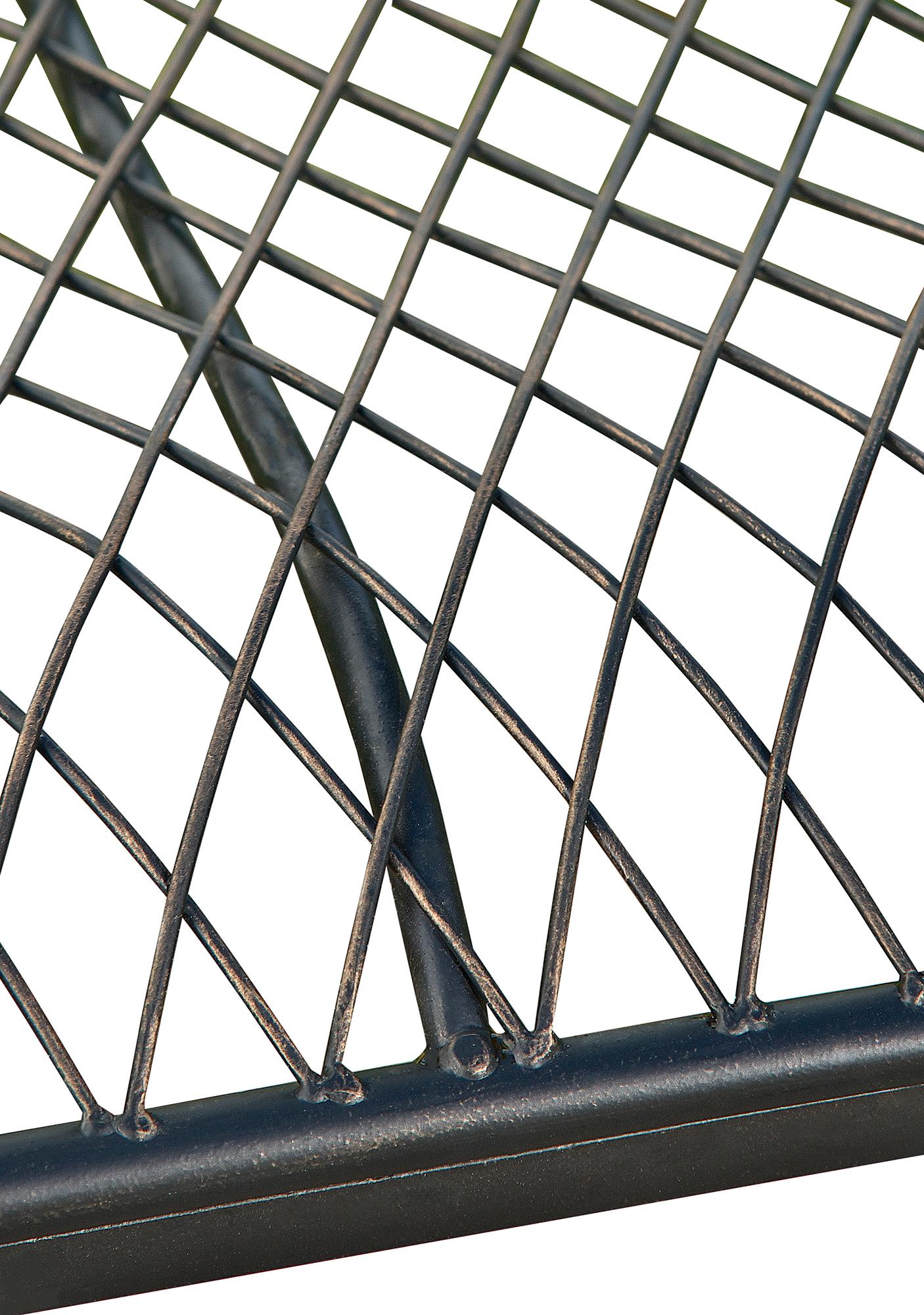 Banc de jardin au style antique Tara en fer forgé