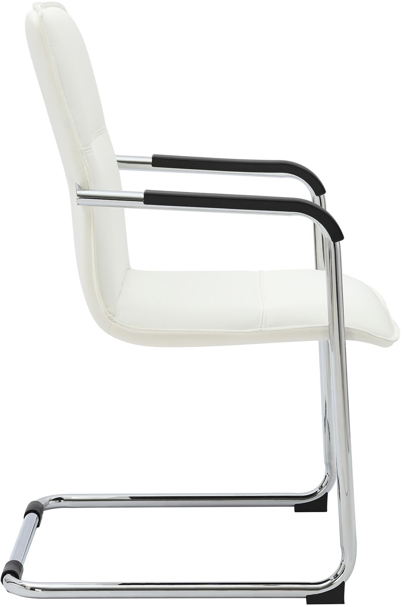 Chaise cantilever Seattle en similicuir