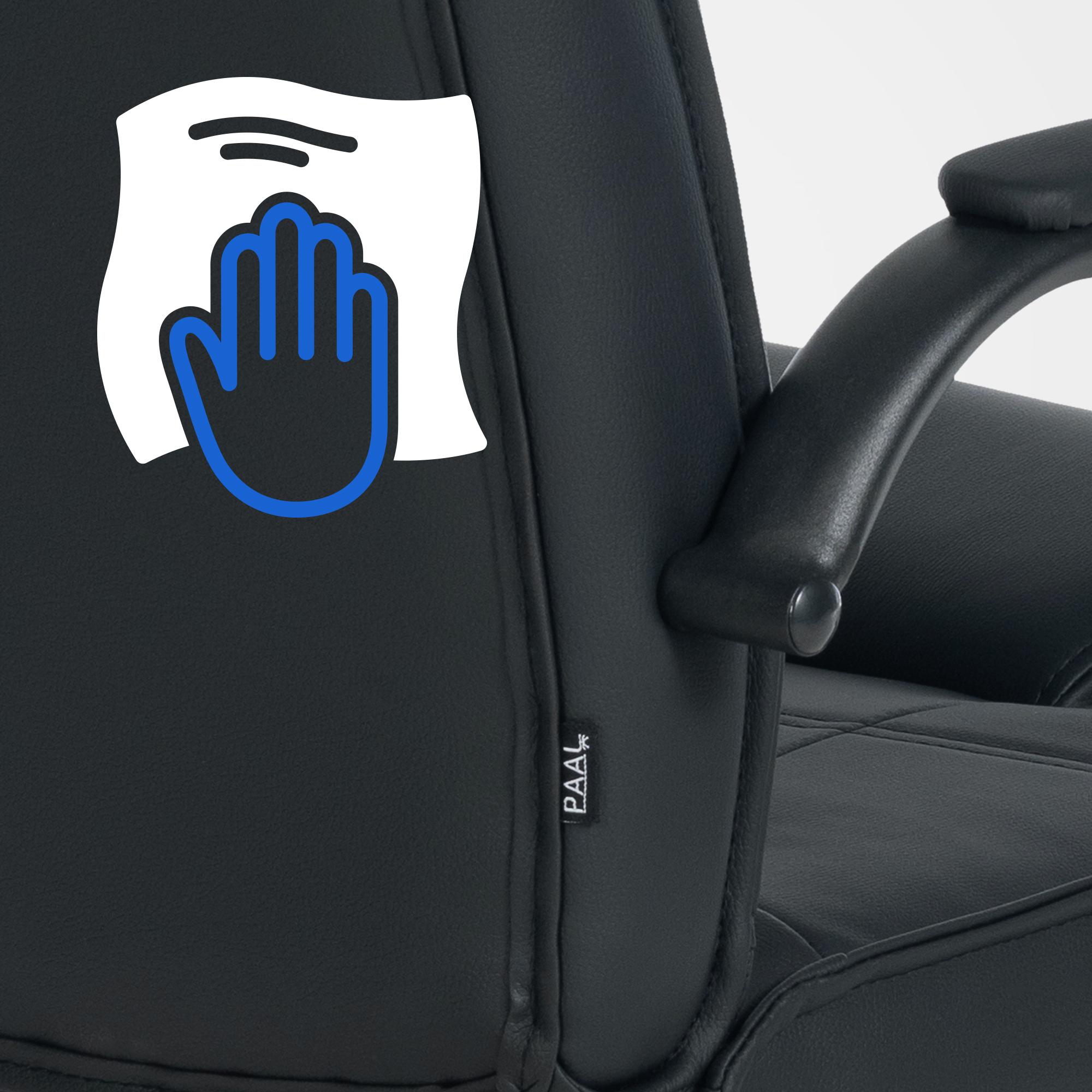 Chaise visiteur Attila similicuir