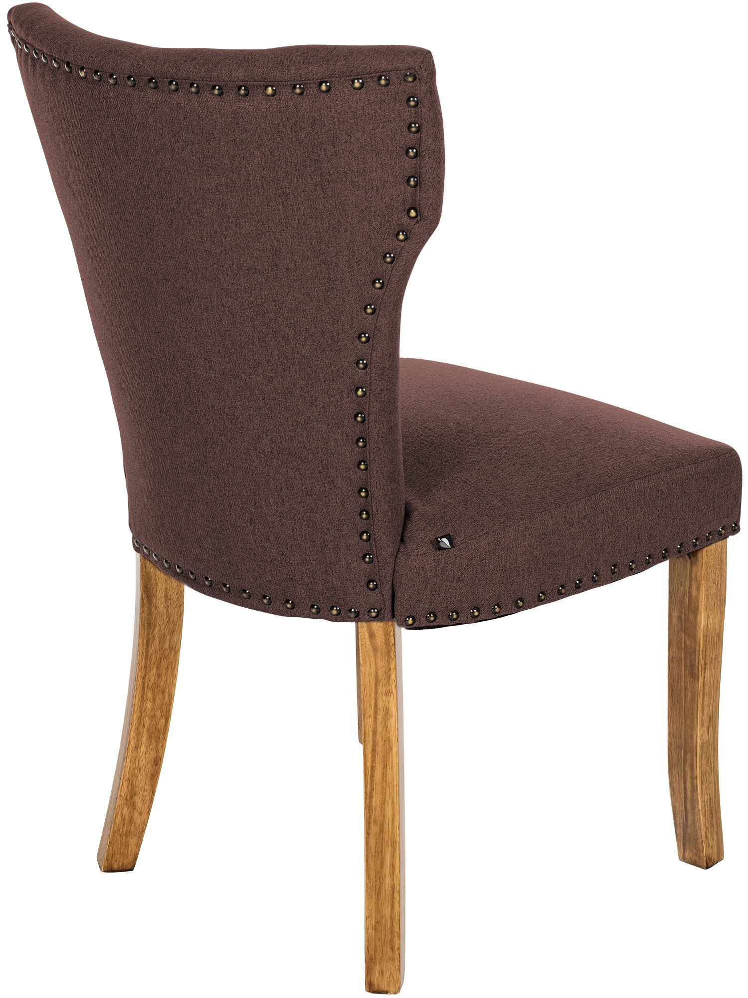 Lot de 2 chaises de salle à manger Zadar tissu