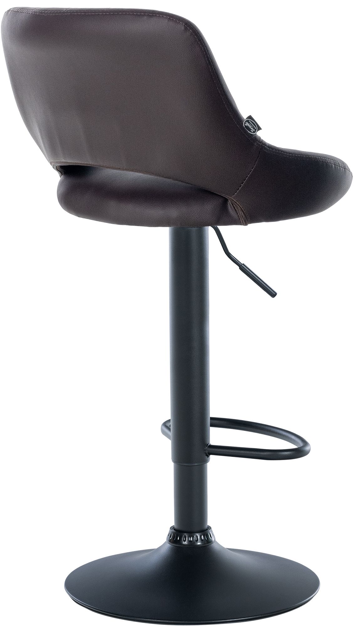 Tabouret de bar Milet en similicuir