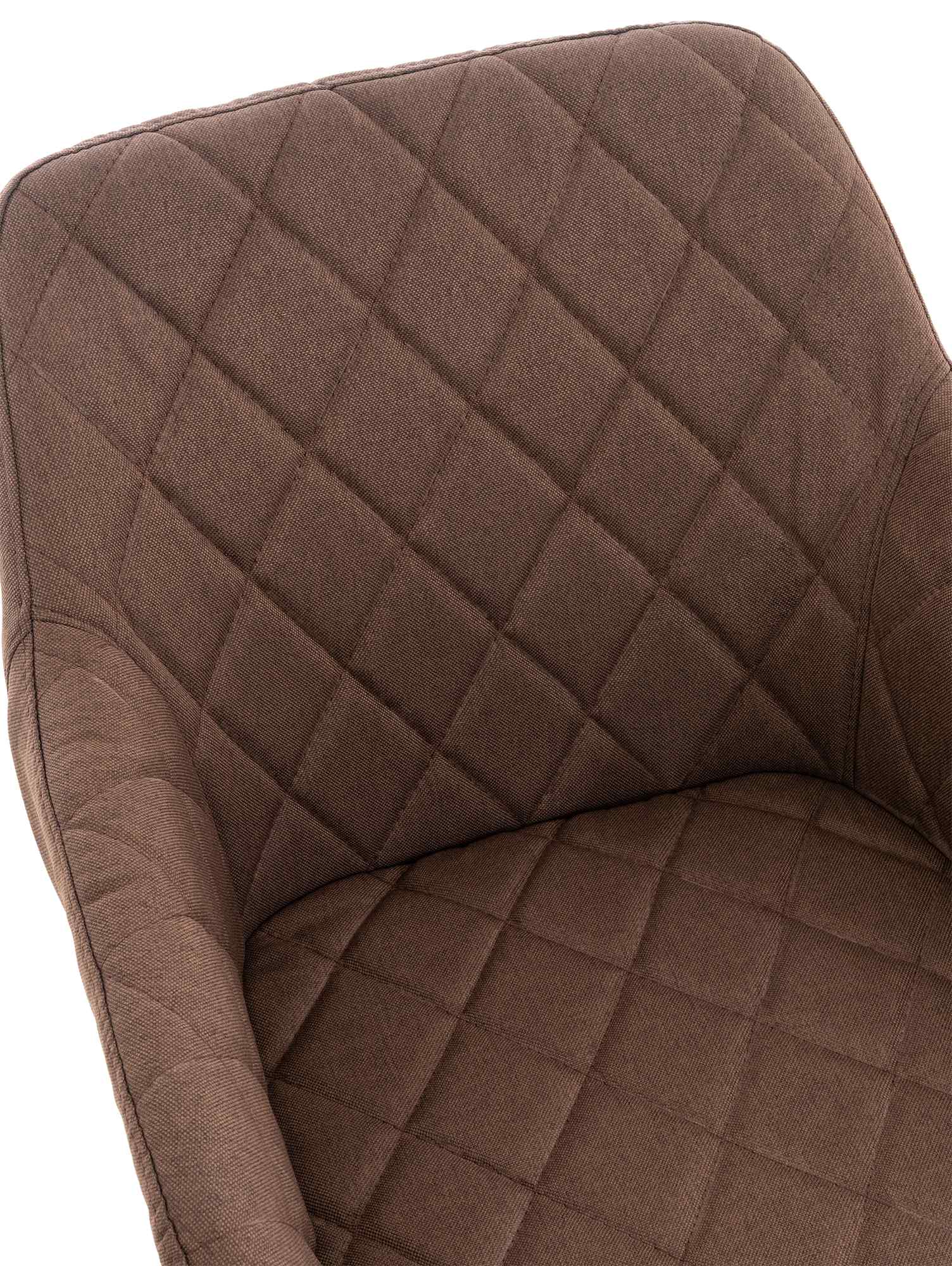 Lot de 2 chaises de salle à manger Shila avec Piètement en Métal noir