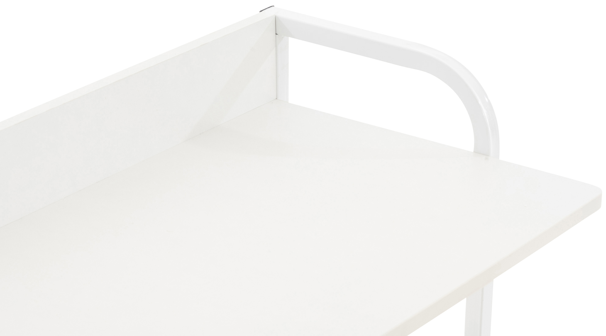 Bureau Widnes avec Plateau en MDF Cadre en Tubes d'acier et Colonne de rangement