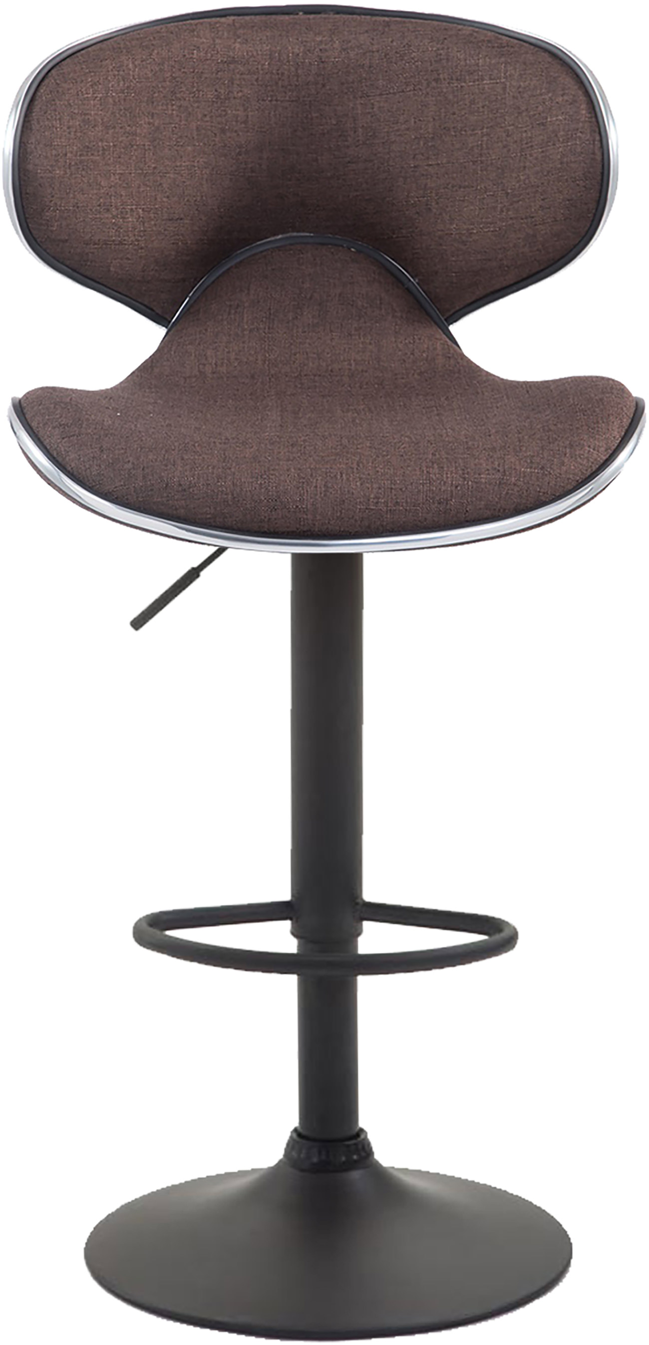 Lot de 2 tabourets de bar Las Vegas V2 en tissu