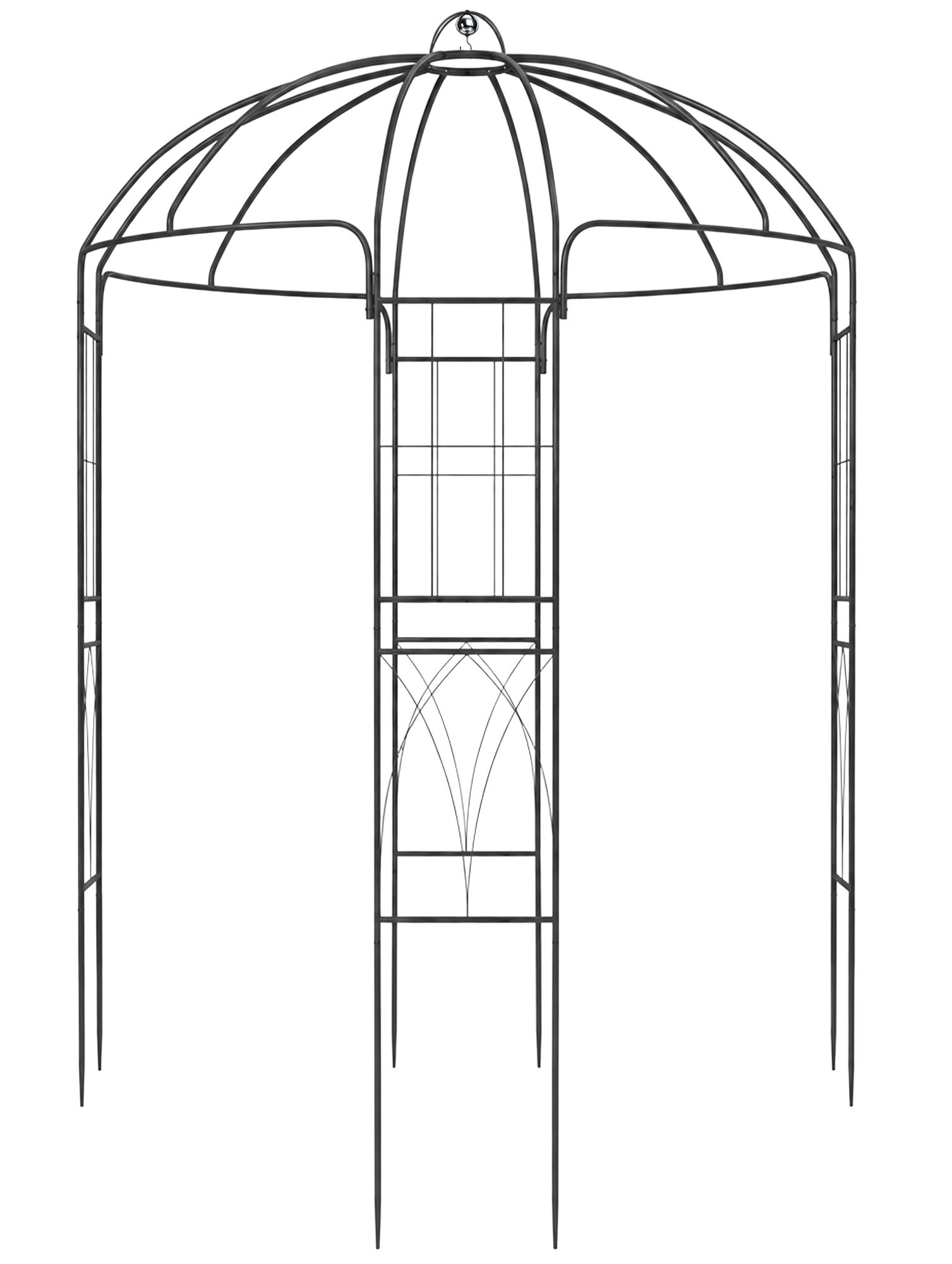Pavillon de jardin Keira avec treillis