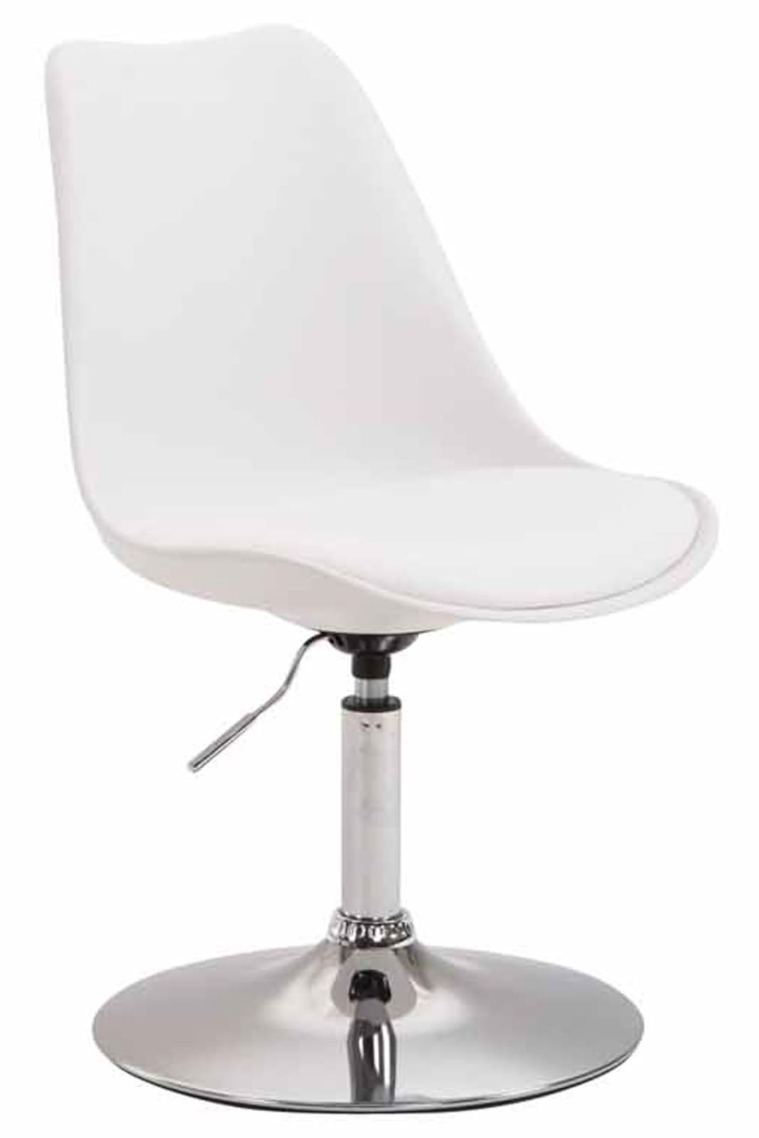 Lot de 4 Chaises de salle à manger Maverick en Plastique avec pied métal