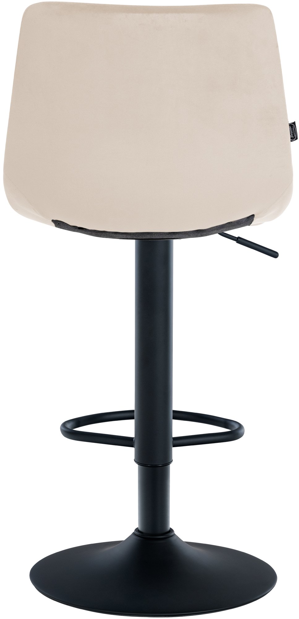 Tabouret de bar Jerry velours