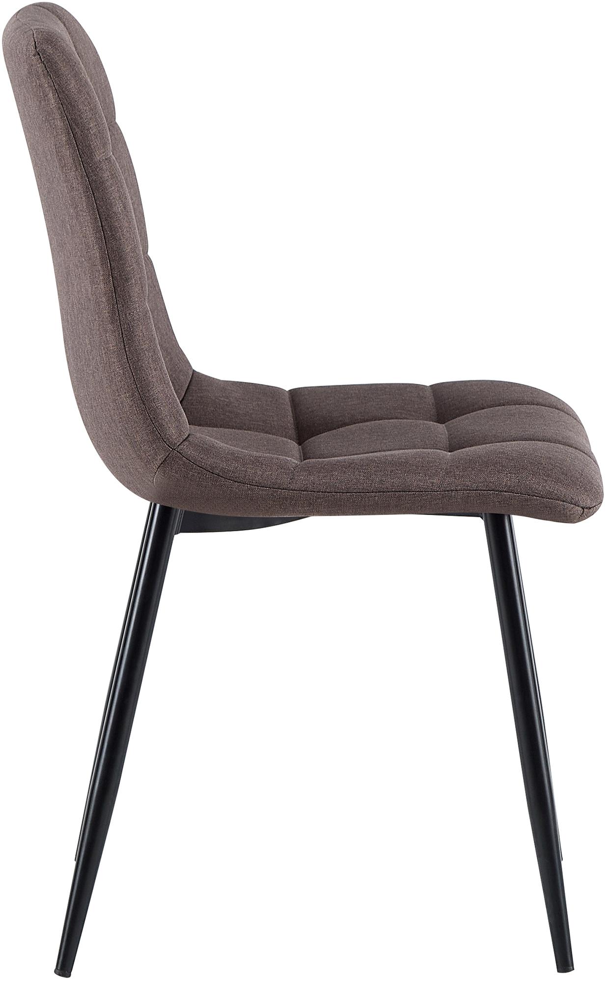 Chaise de salle a manger Antibes en tissu