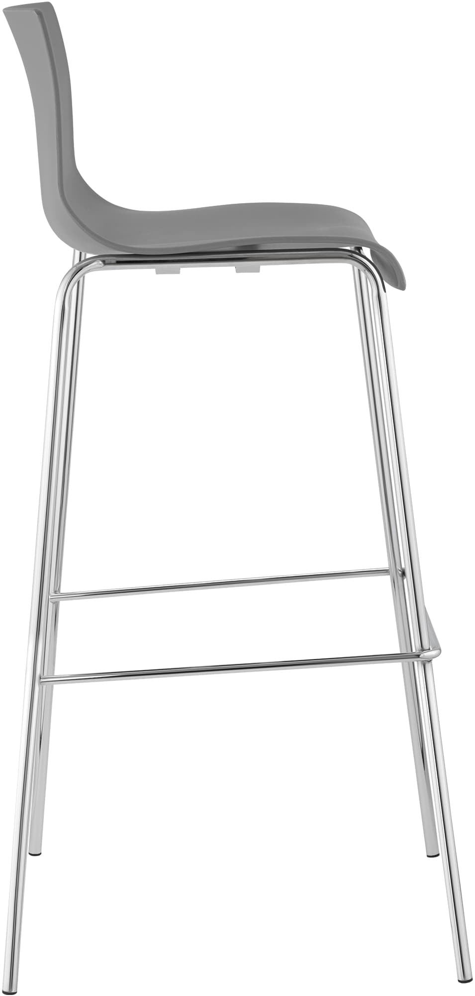 Tabouret de Bar Hover Plastique Cadre à 4 Pieds