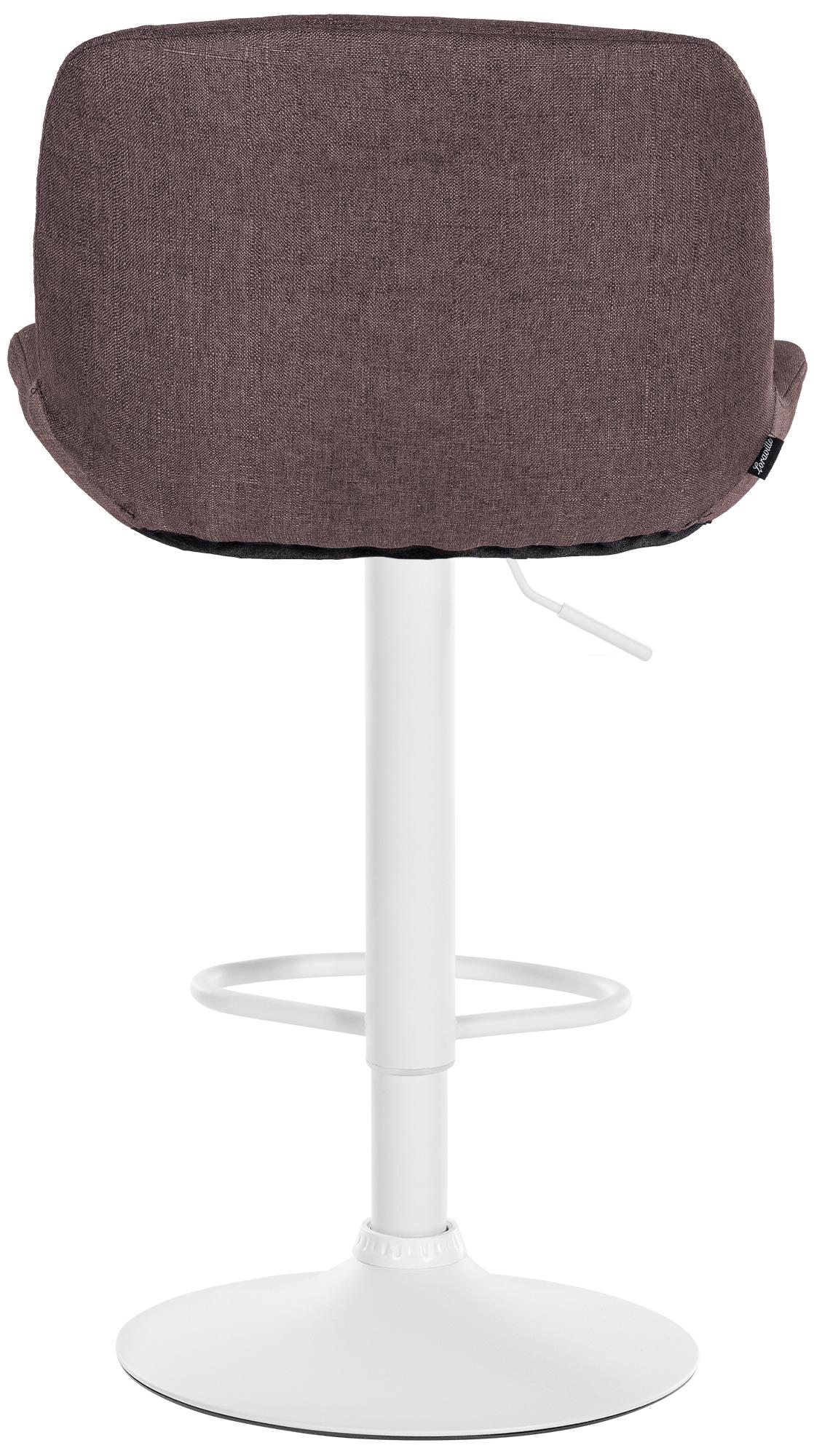 Tabouret de bar Solon blanc