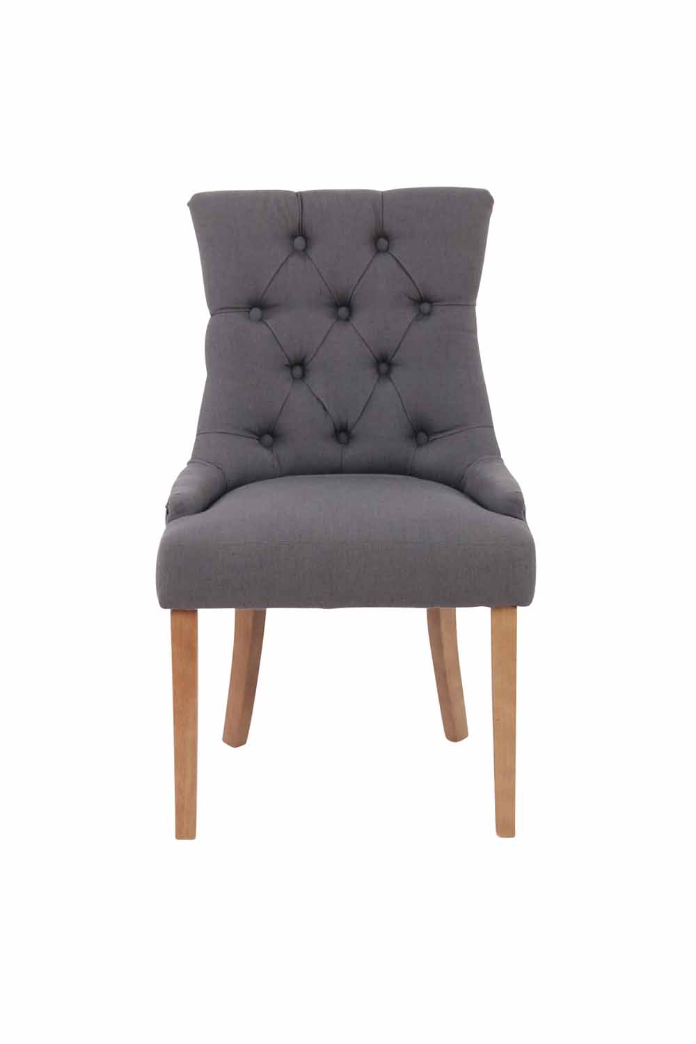 Lot de 2 chaises de salle à manger Aberdeen en tissu