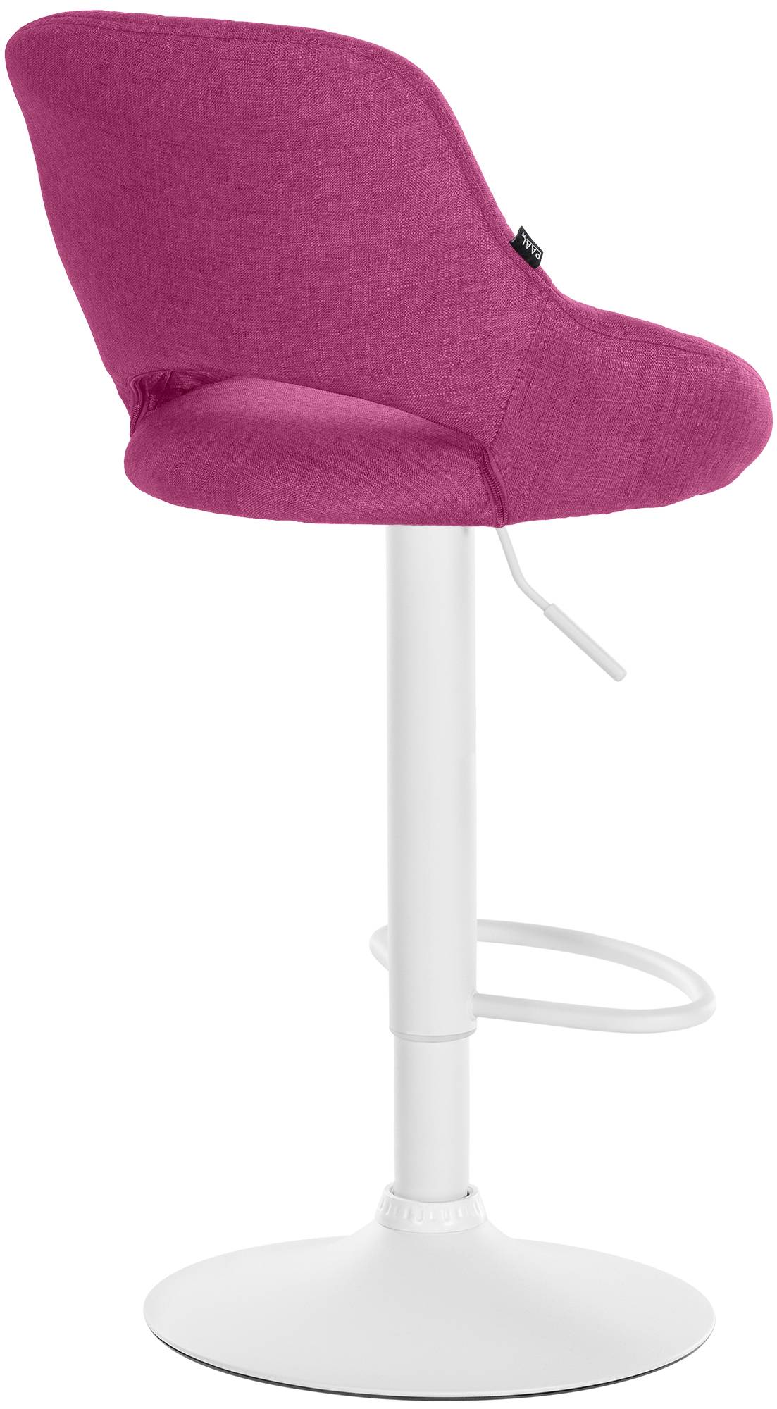 Lot de 2 tabourets de bar Milet en tissu