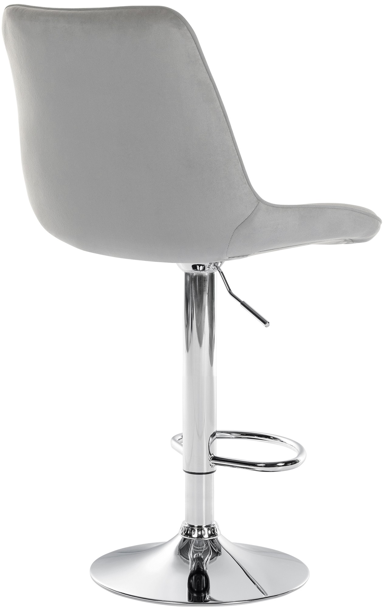 Tabouret de bar Toni en velours