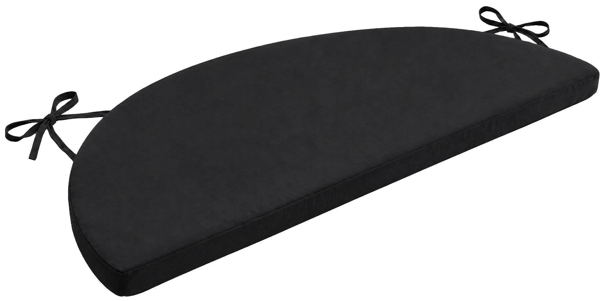 Coussin de banc demi-lune pour Pavillon Rosie