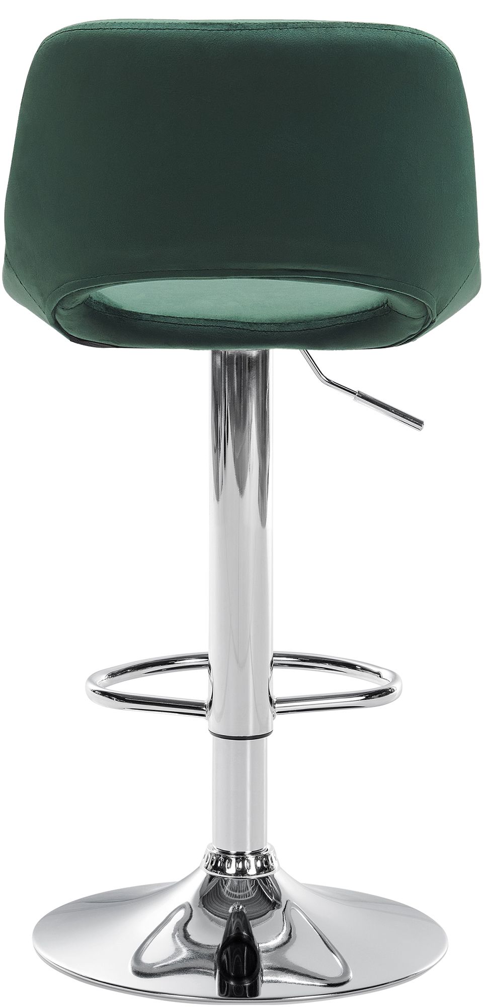 Lot de 2 tabourets de bar Camden velours