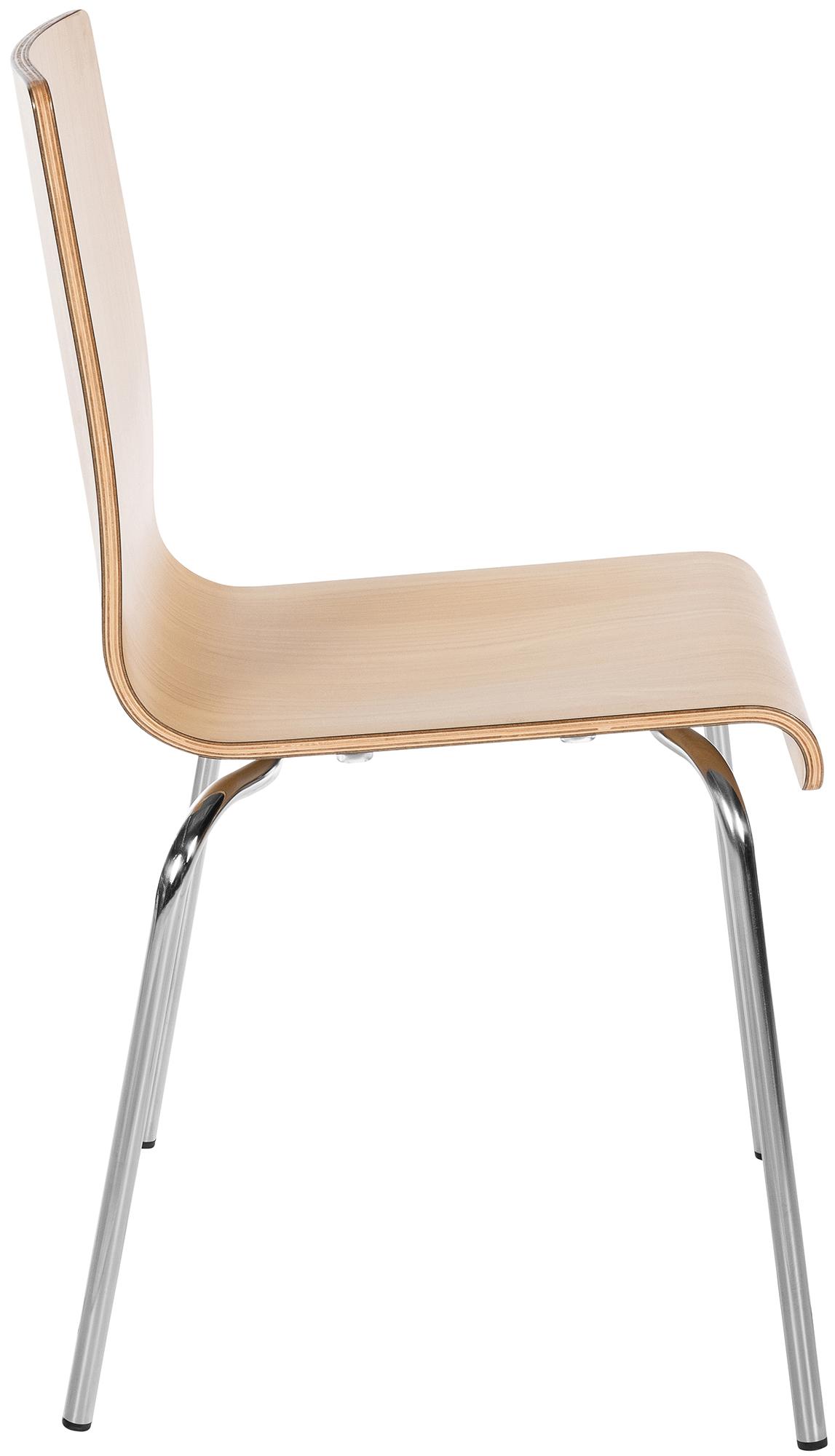 Lot de 4 chaises empilables Gahanna