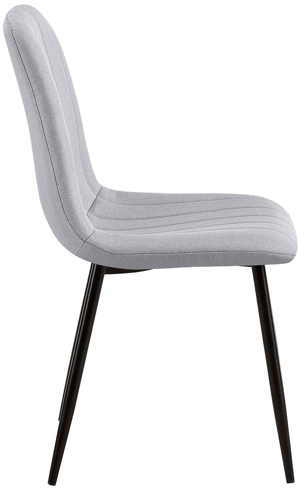 Chaise de salle à manger Dijon avec Piètement en métal noir