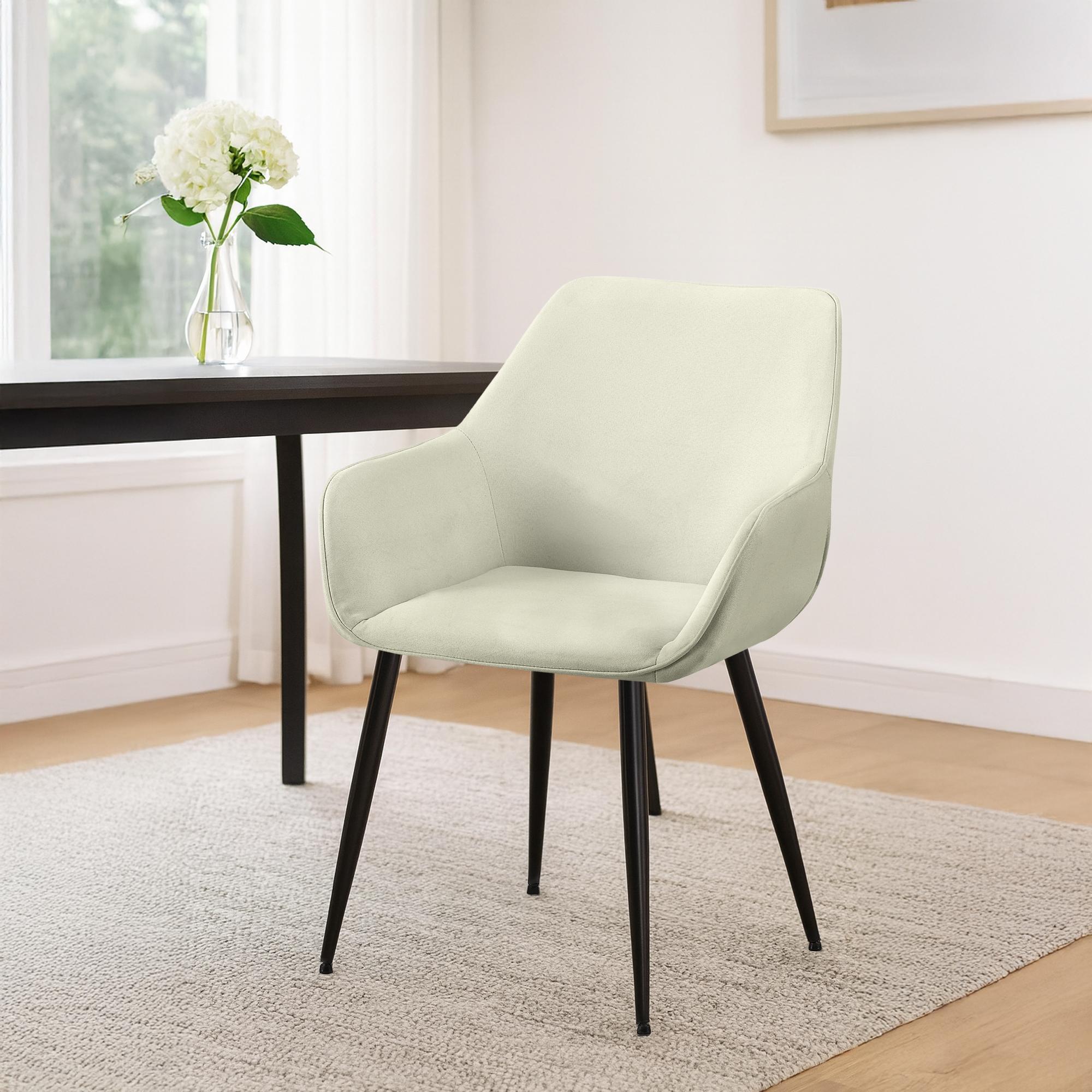 Lot de 2 chaises de salle à manger Luena