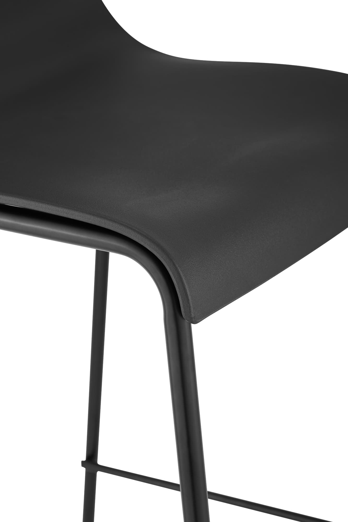 Lot de 2 tabourets de bar Hover en plastique