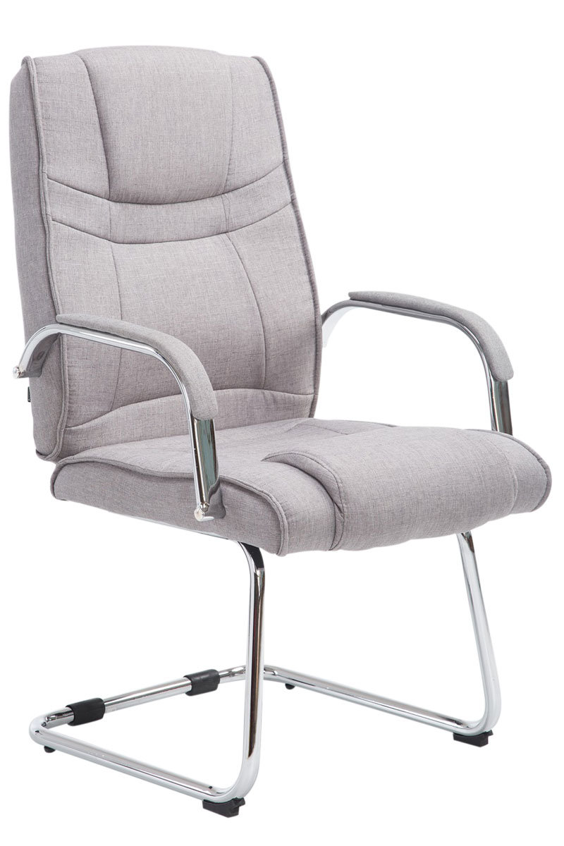 Chaise visiteur Attila tissu
