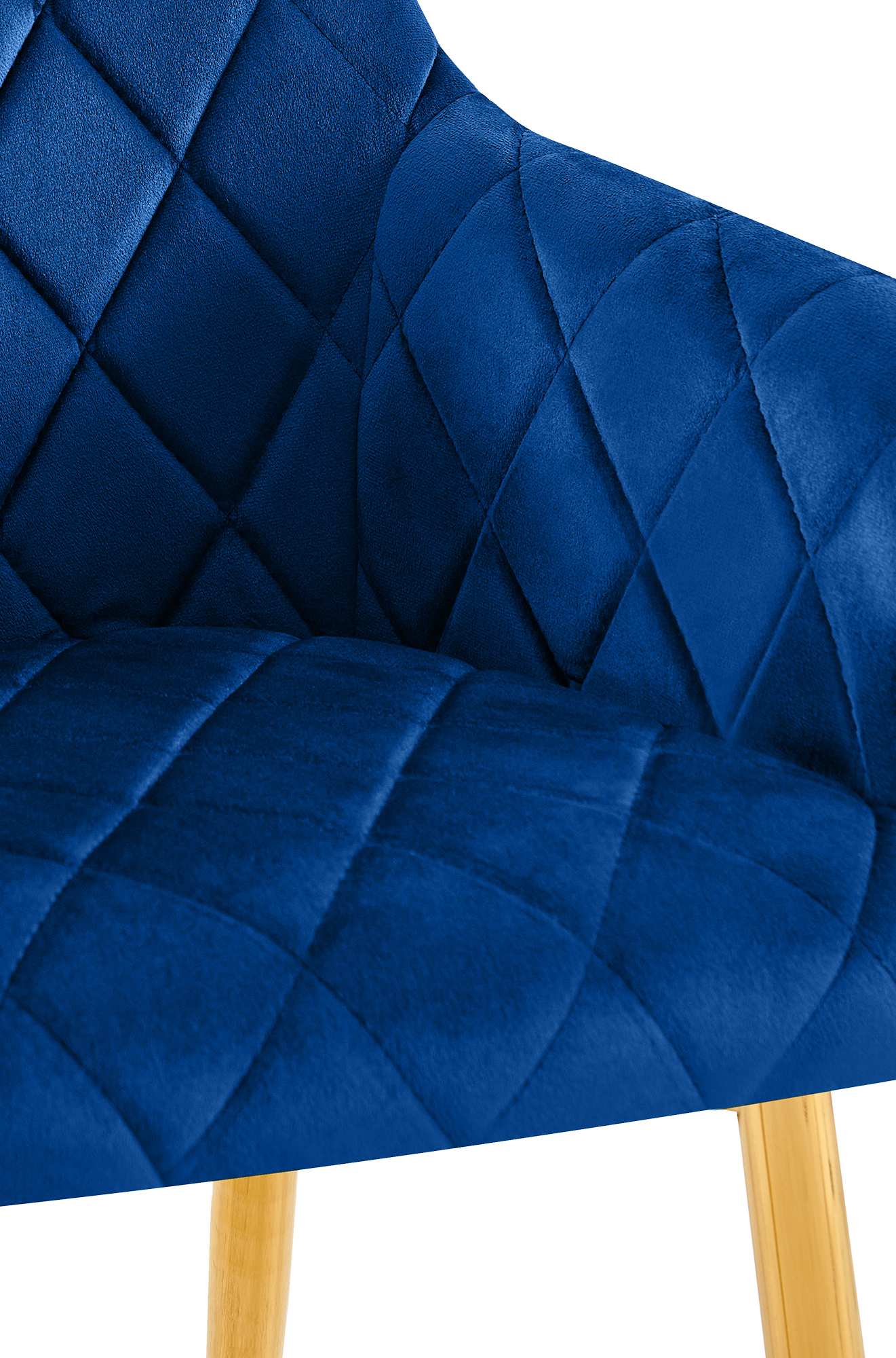 Chaise de salle à manger Monett Velours