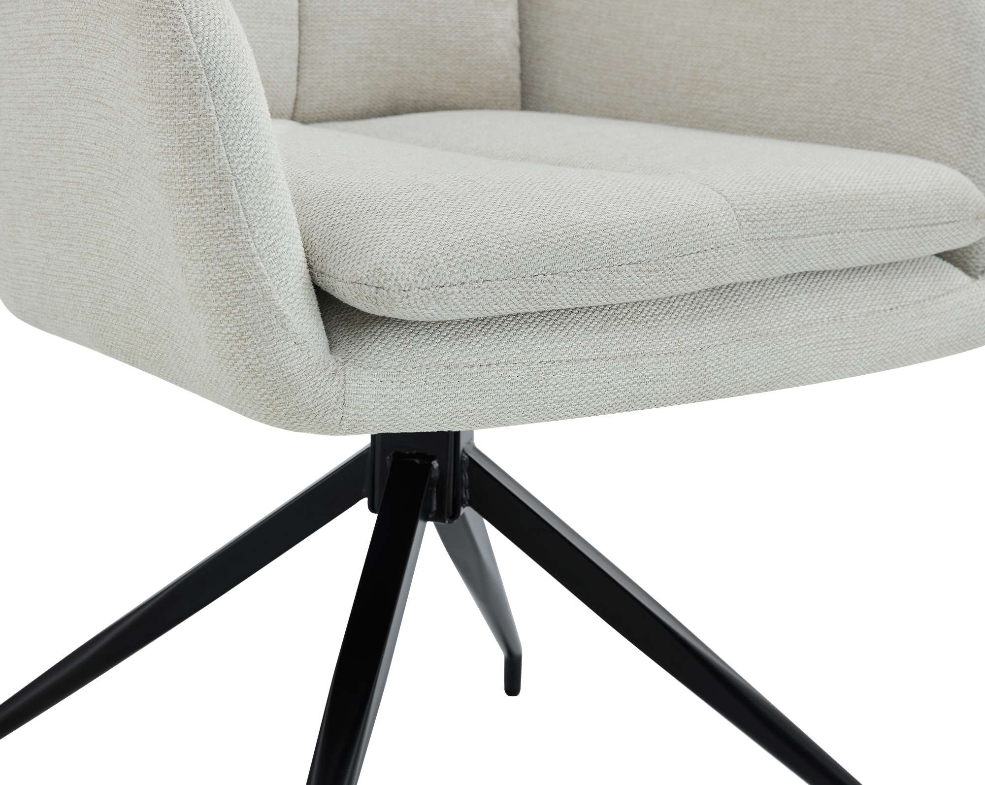 Chaise de salle à manger Somers Tissu