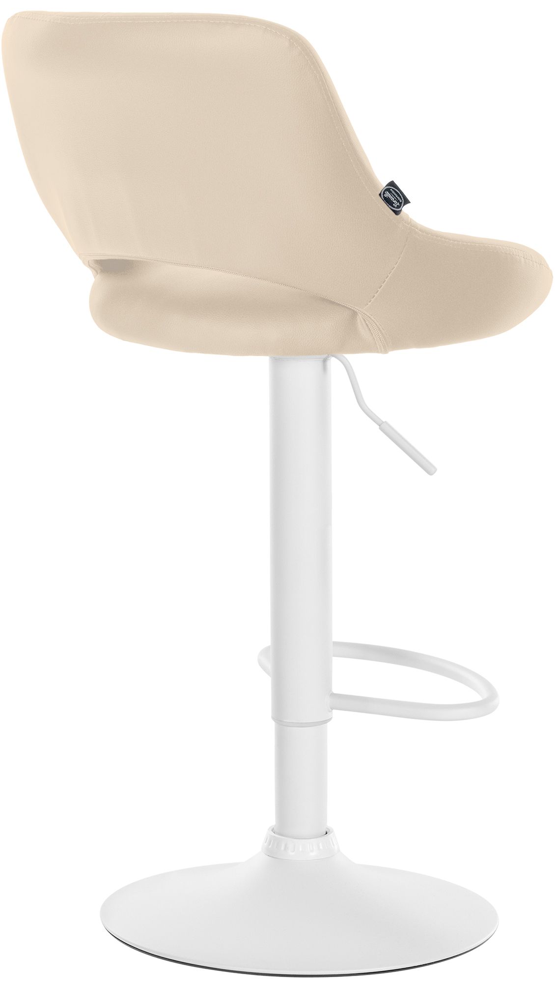 Tabouret de bar Milet en similicuir