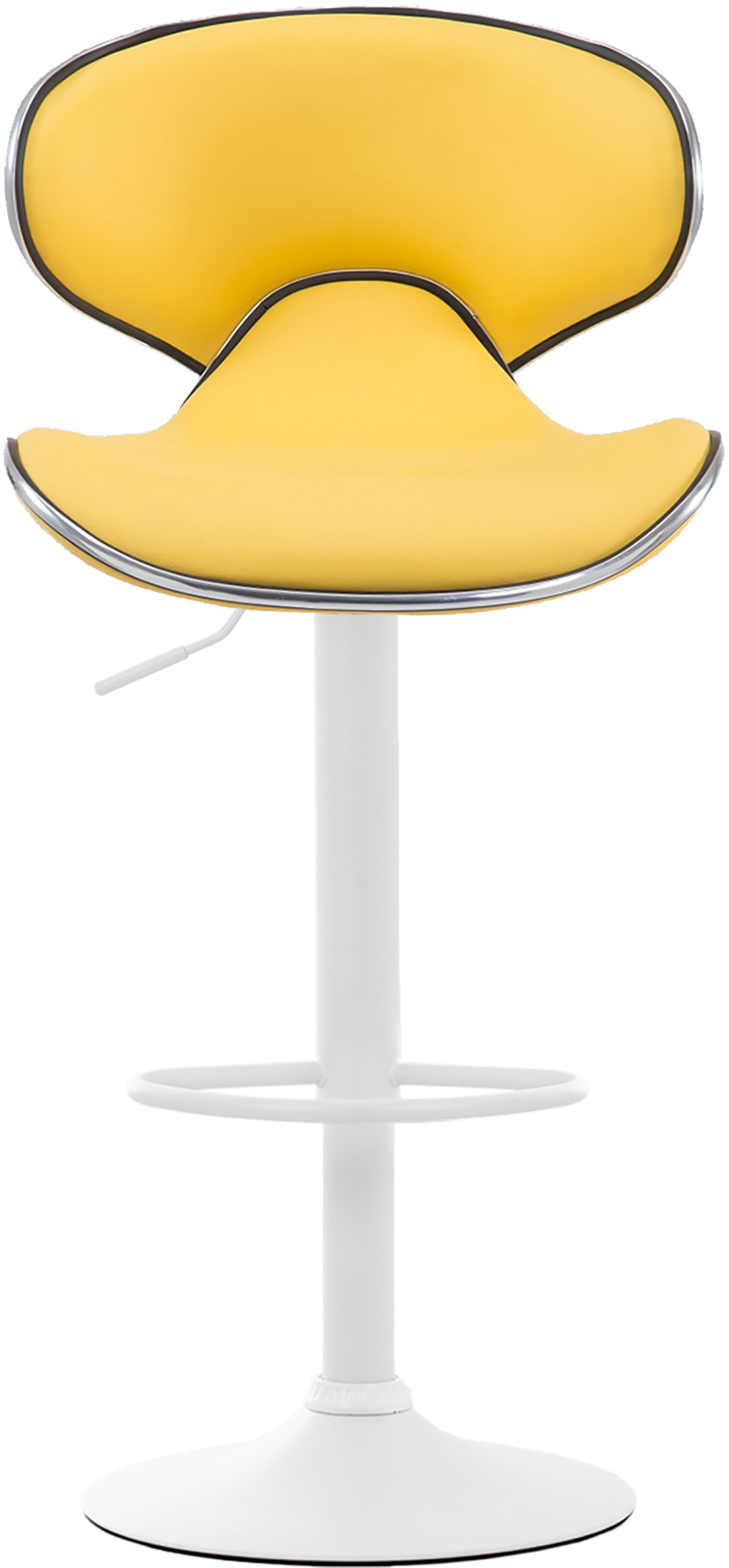 Tabouret de bar Las Vegas V2 similicuir avec pied en métal
