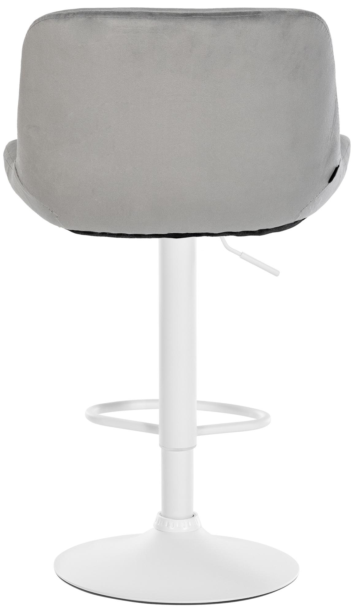 Lot de 2 tabourets de bar Solon blanc