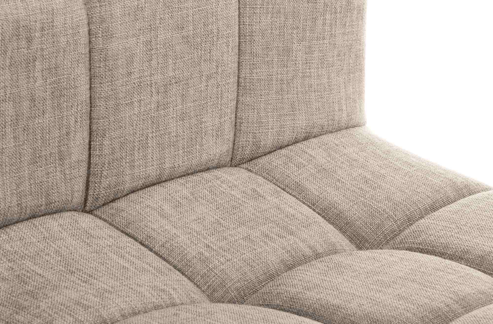 Lot de 2 tabourets de bar Calma tissu