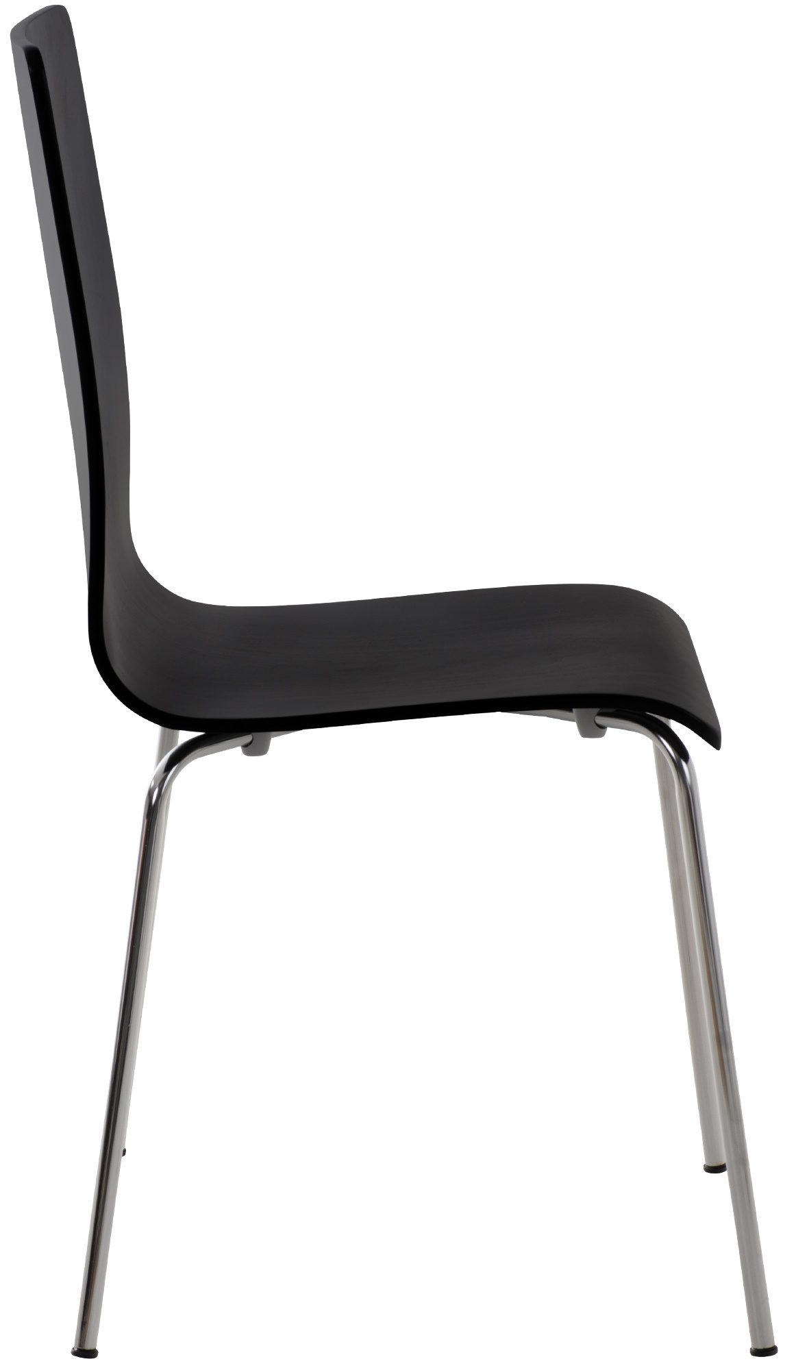 Lot de 4 chaises visiteur Pepe en bois