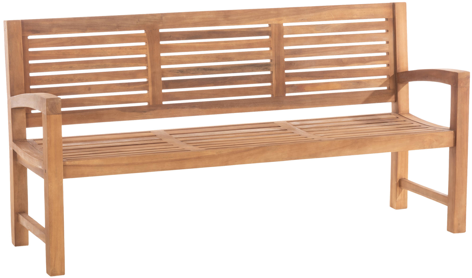 Banc d'extérieur Halden en bois de teck