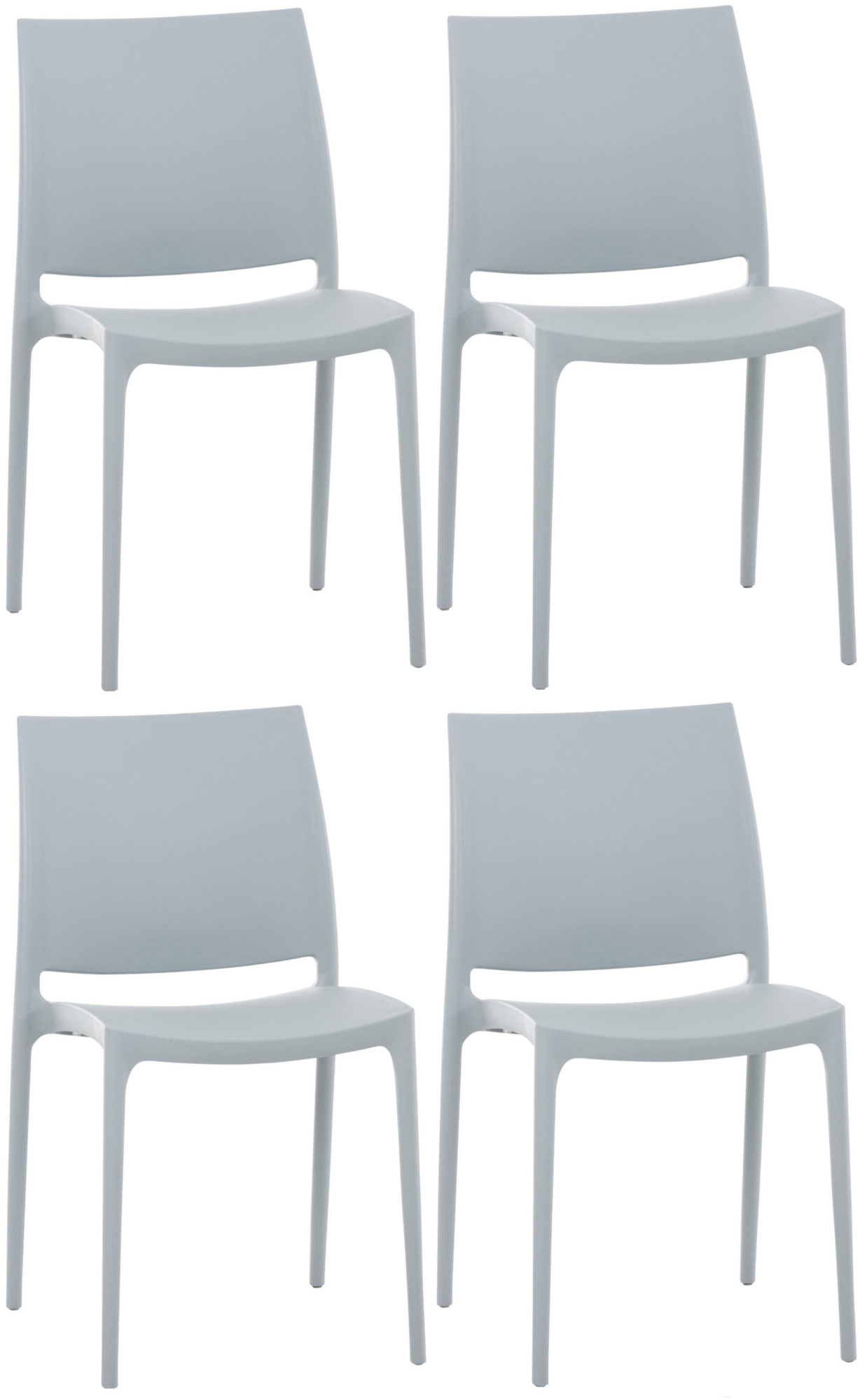 Lot de 4 chaises Maya