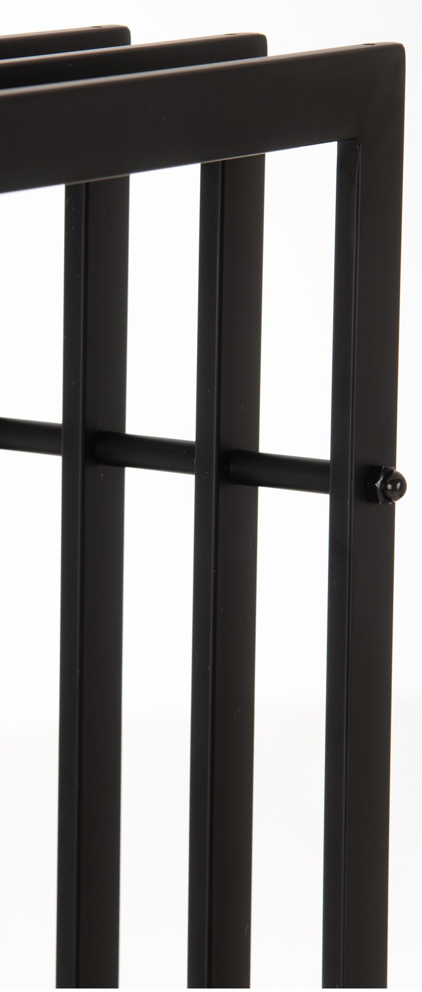 Porte-bûches Irving Noir mat