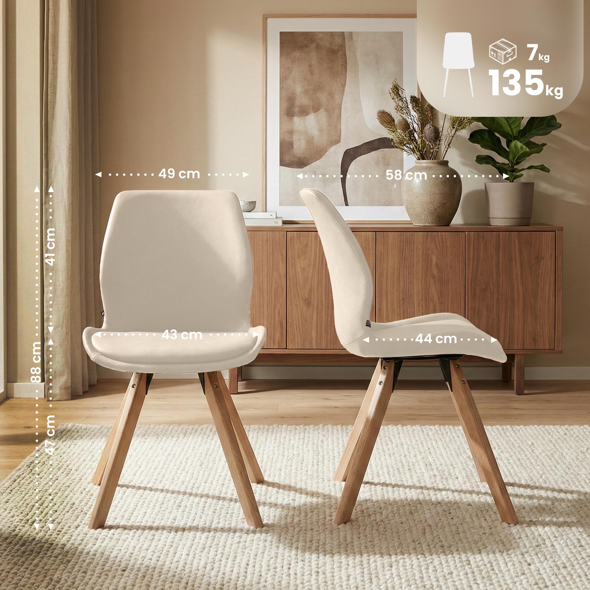 Chaise de salle a manger Luna