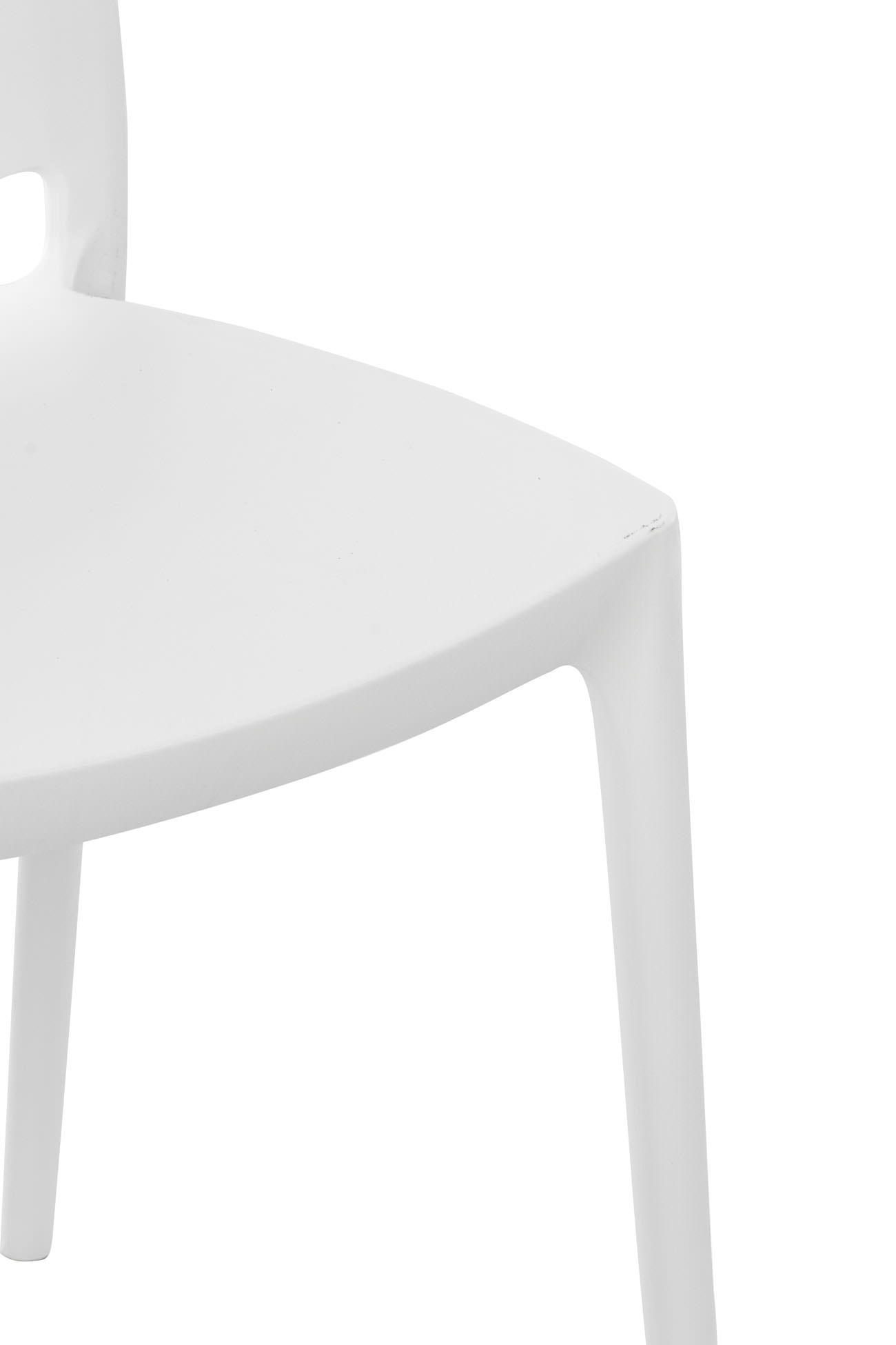 Chaise de jardin empilable Maya en plastique