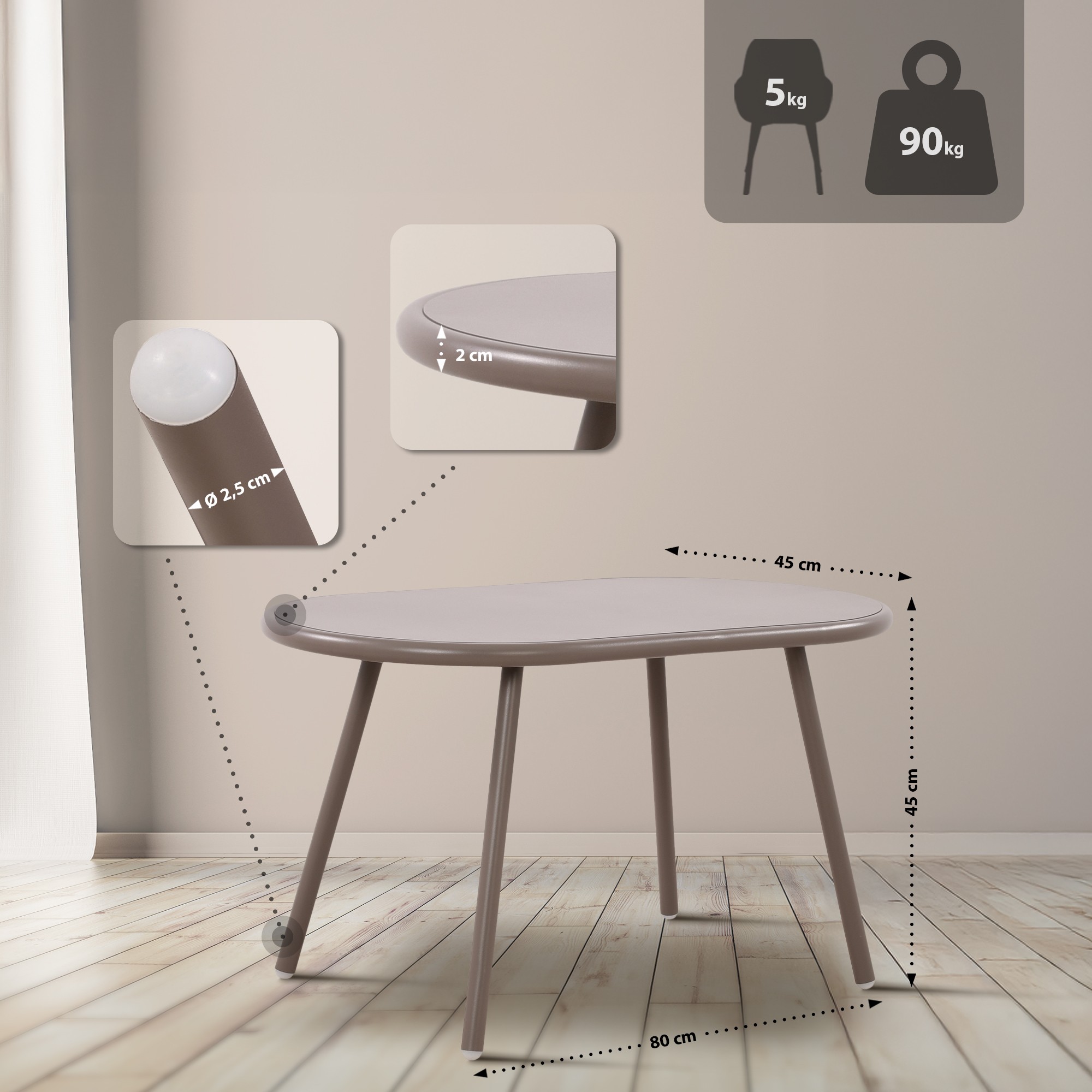 Ensemble de 2 sièges Veldin