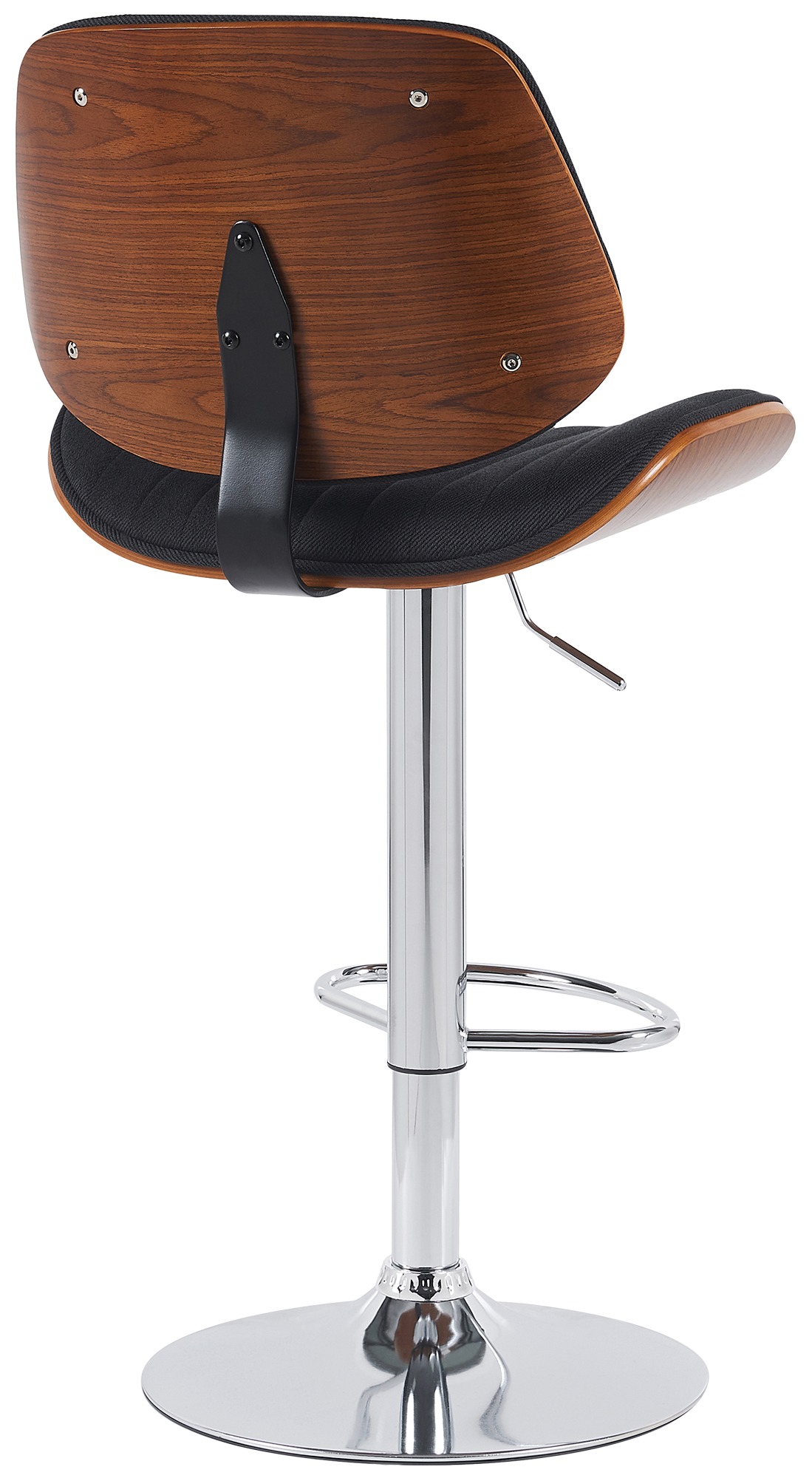 Lot de 2 tabourets de bar Clawson tissu