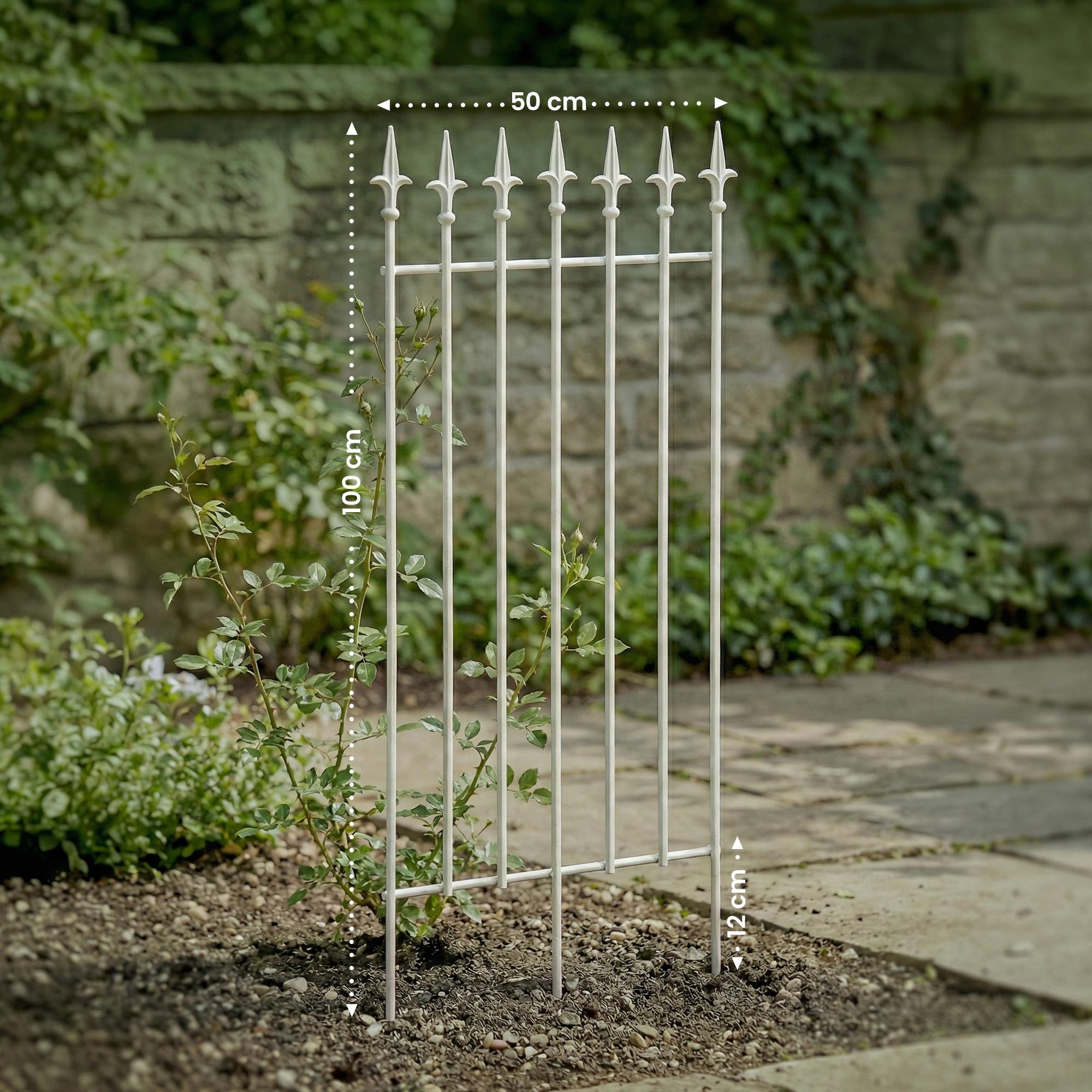 Lot de 2 treillages Elisa 100 x 50 cm