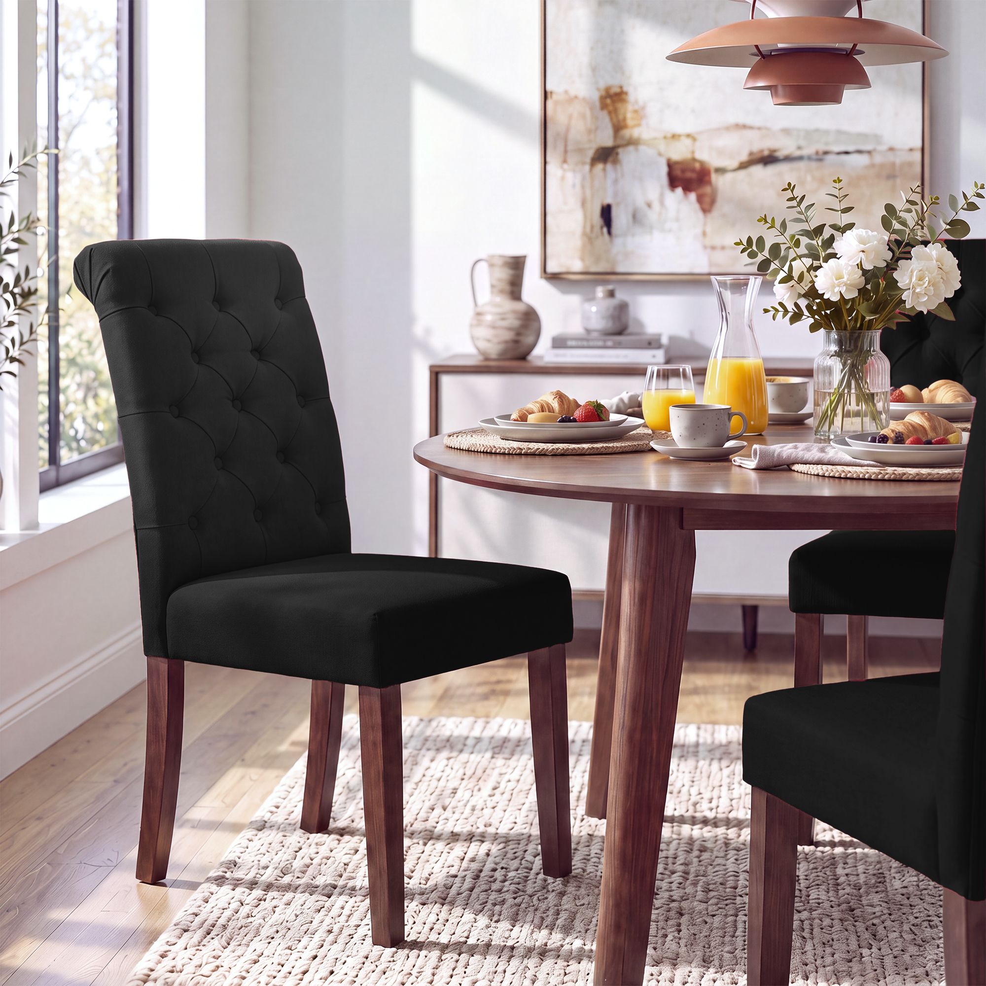 Lot de 2 chaises de salle à manger Lisburn