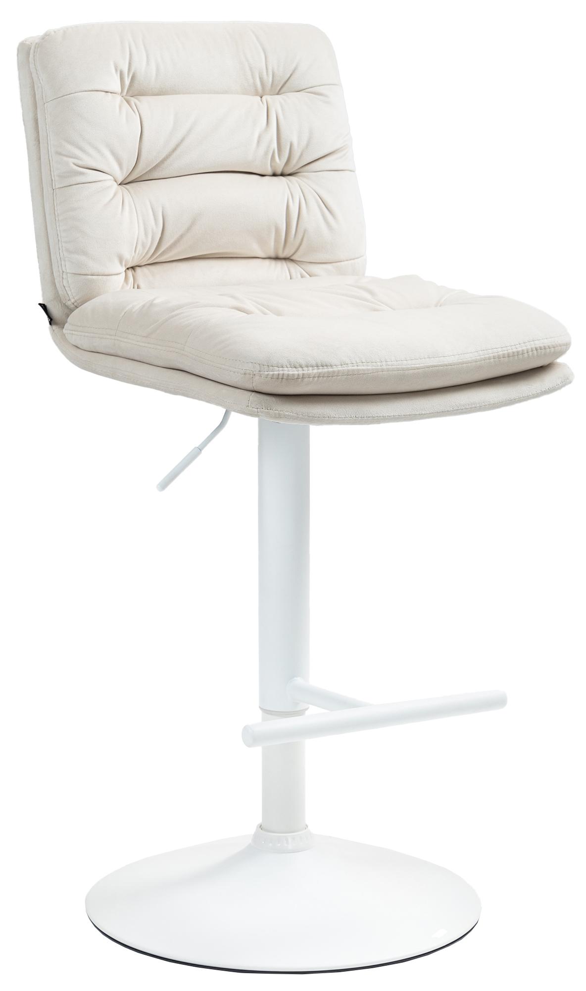 Tabouret de bar Damar velours